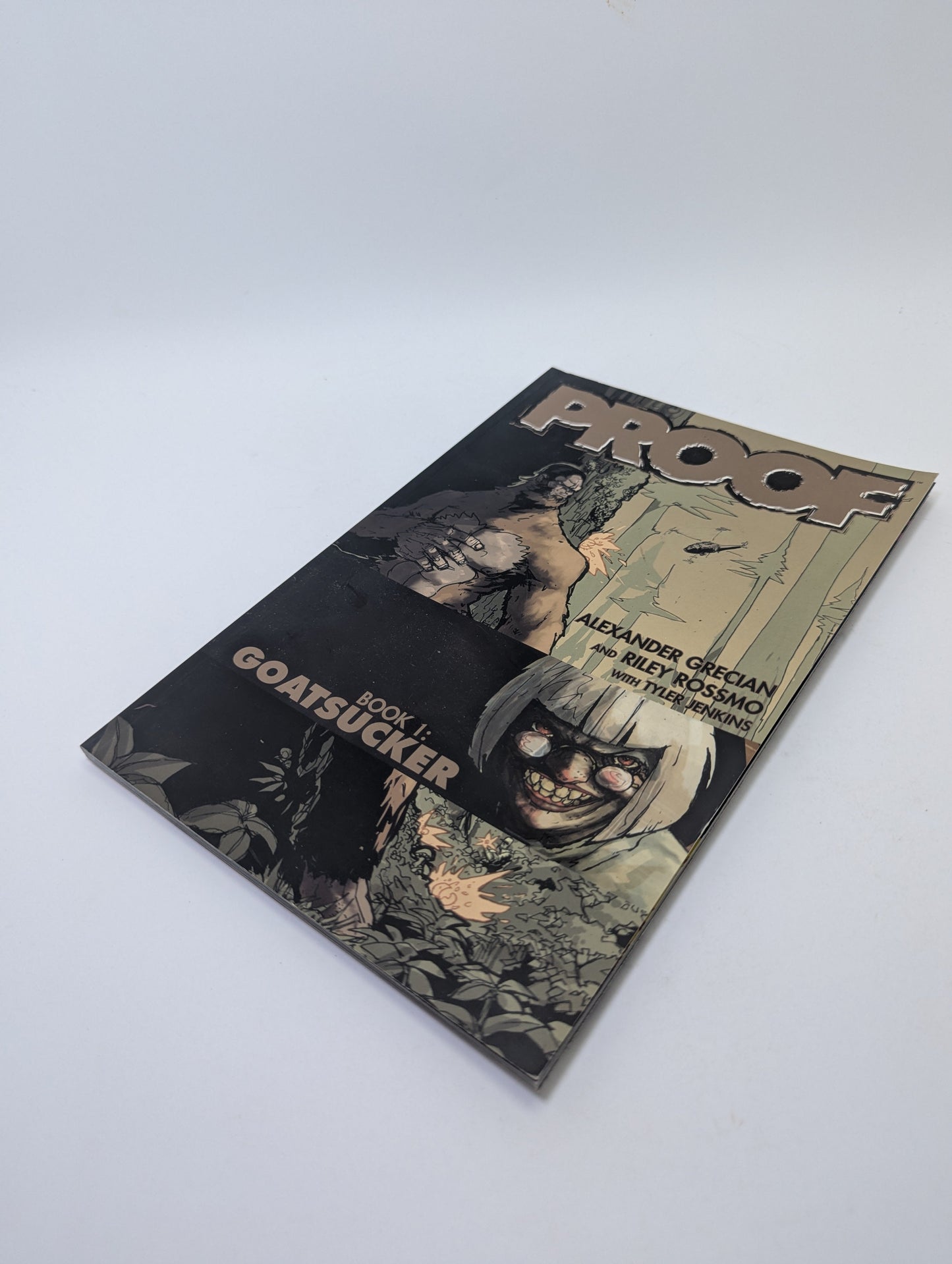 Proof, Book 1: Goatsucker – Grafinė novelė (anglų kalba) TreasureHunt