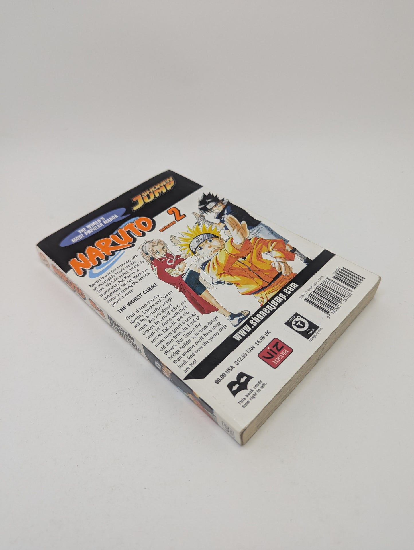 Naruto, Vol. 2 – Manga (anglų kalba)