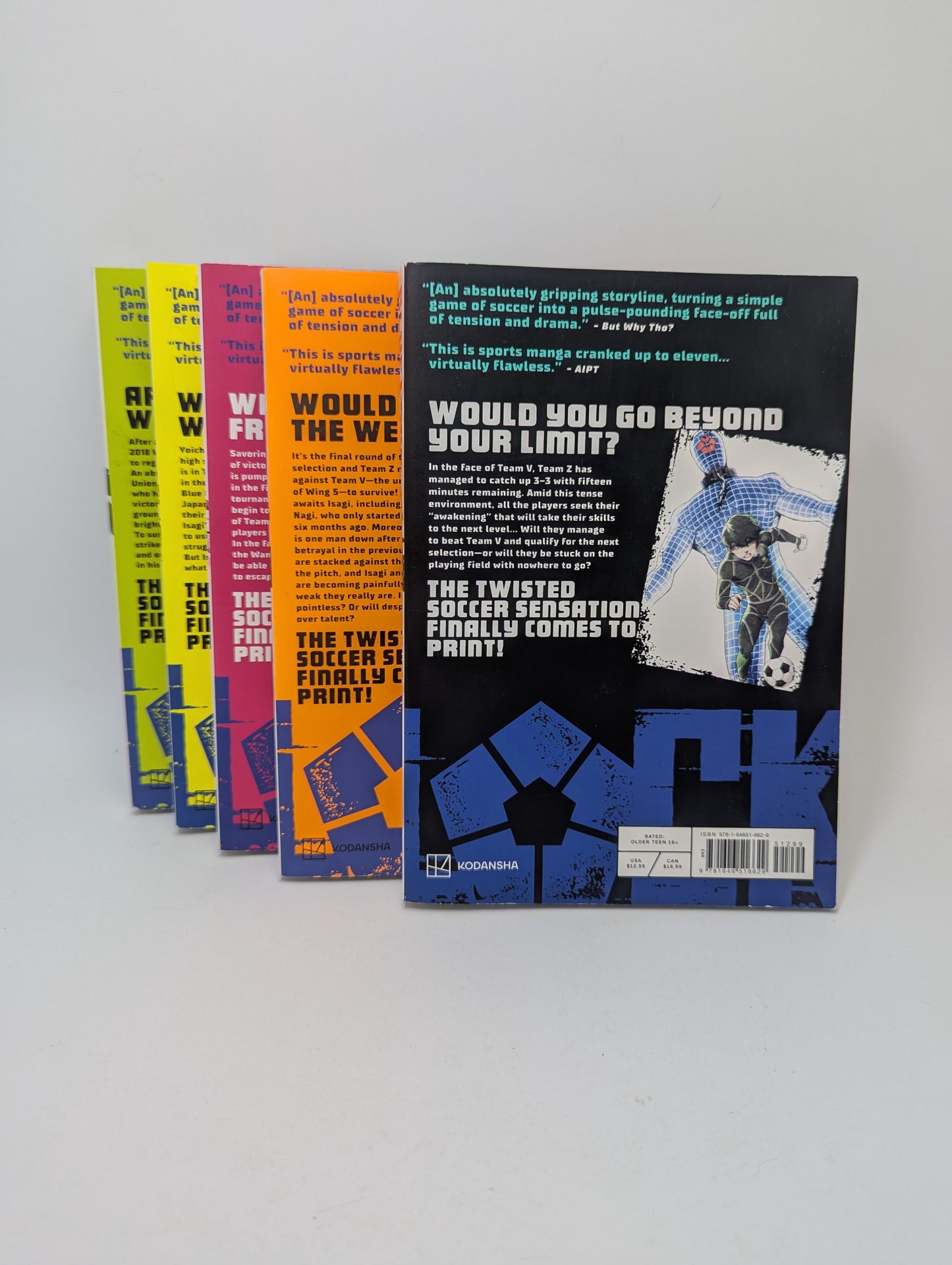 Blue Lock, Vol. 1–5 – Manga (anglų kalba)