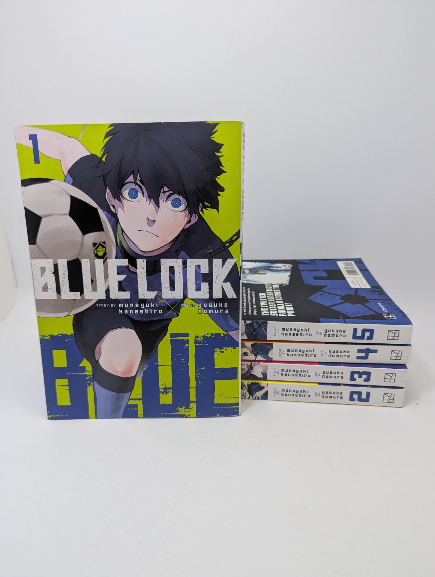 Blue Lock, Vol. 1–5 – Manga (anglų kalba)