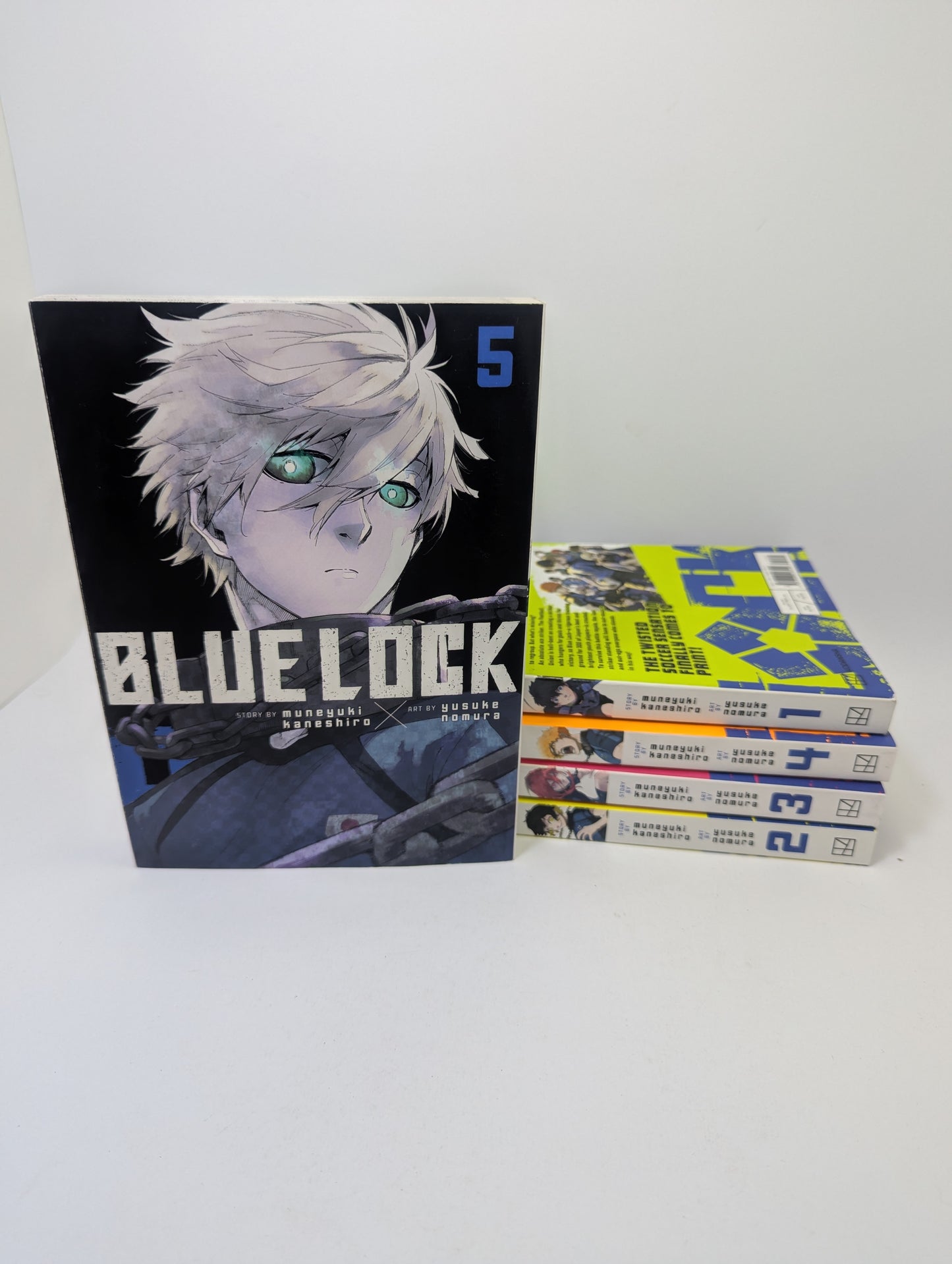 Blue Lock, Vol. 1–5 – Manga (anglų kalba)