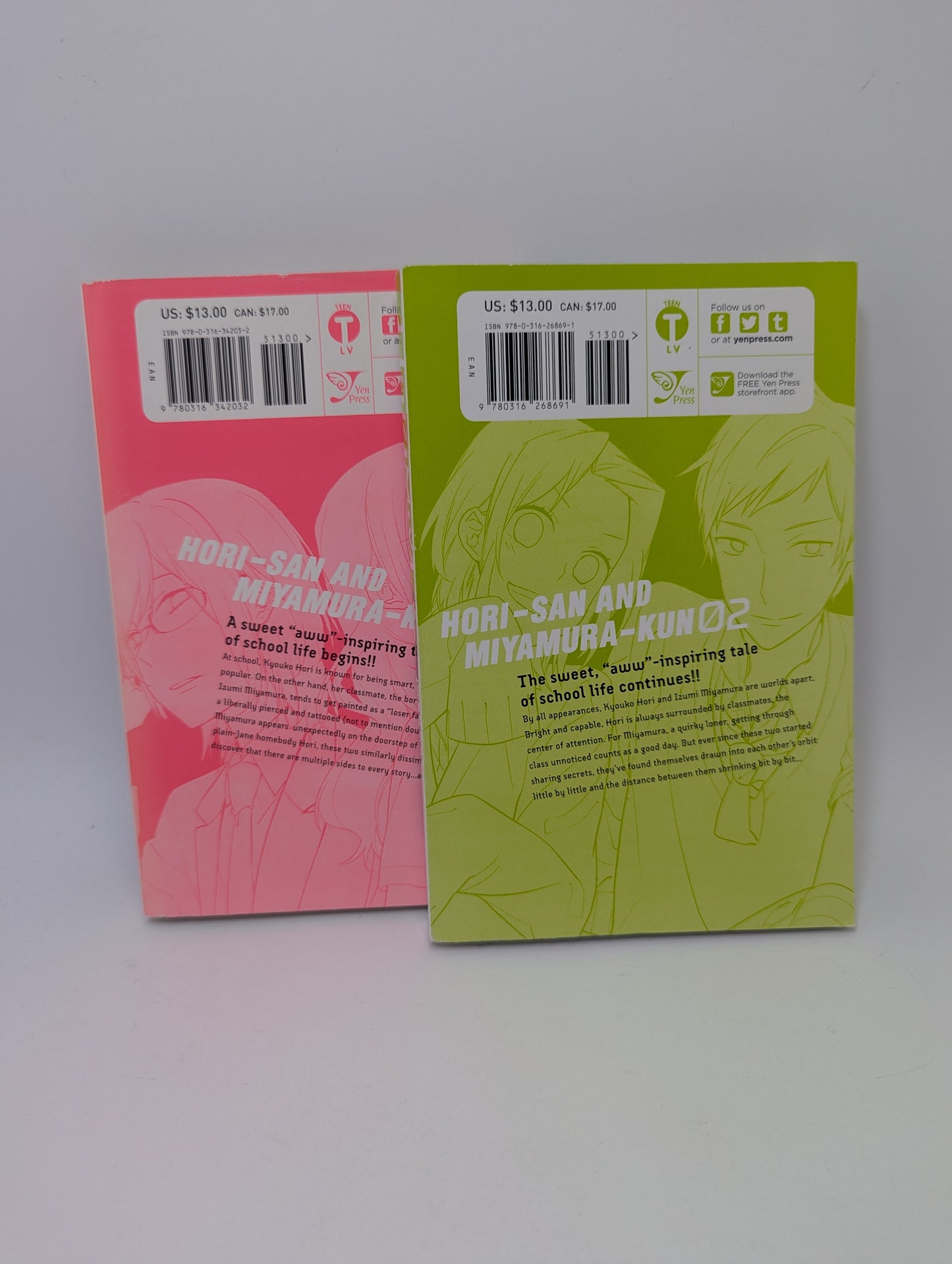 Horimiya, Vol. 1–2 – Manga (anglų kalba)