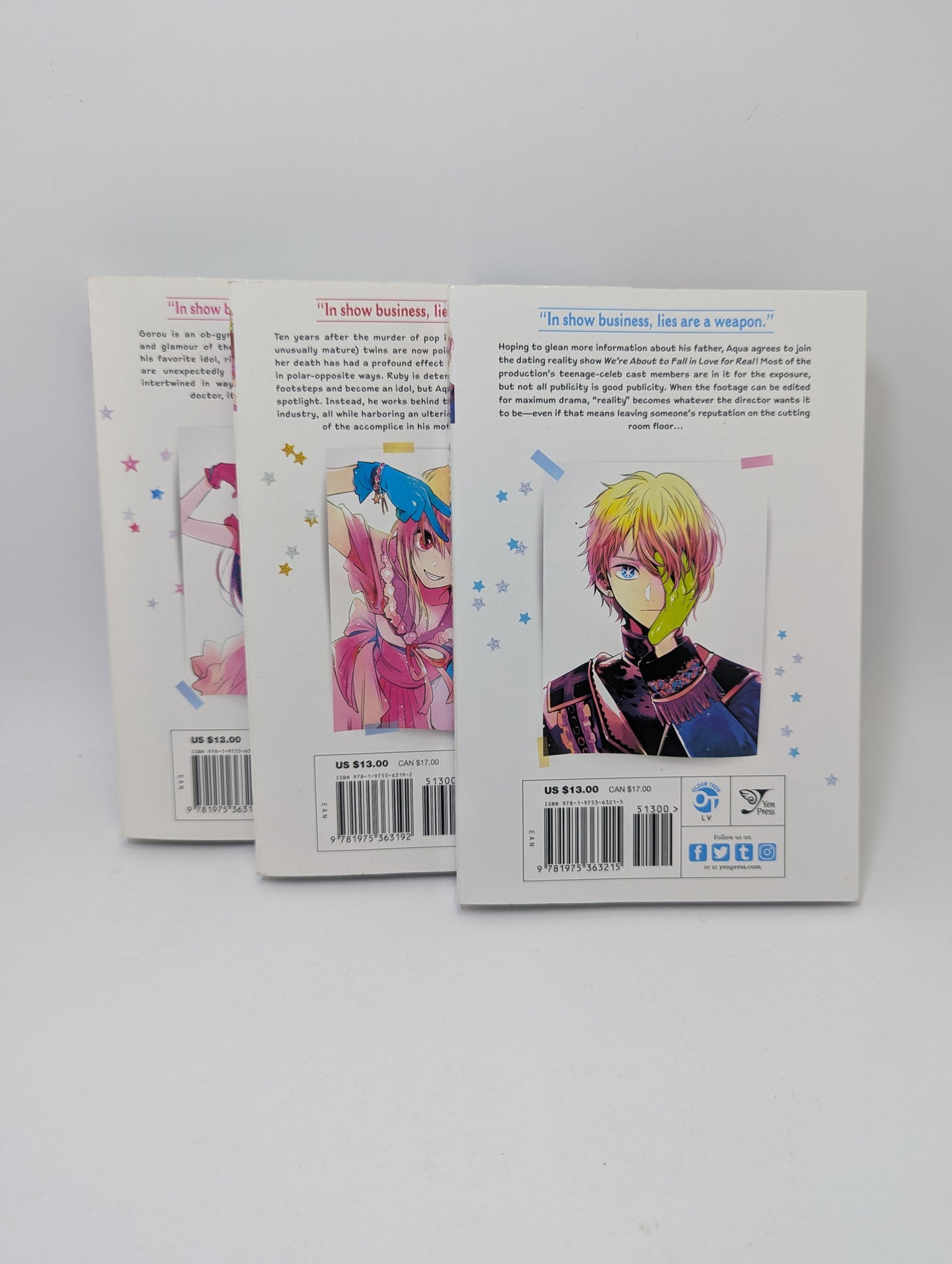 Oshi no Ko, Vol. 1–3 – Manga (anglų kalba)