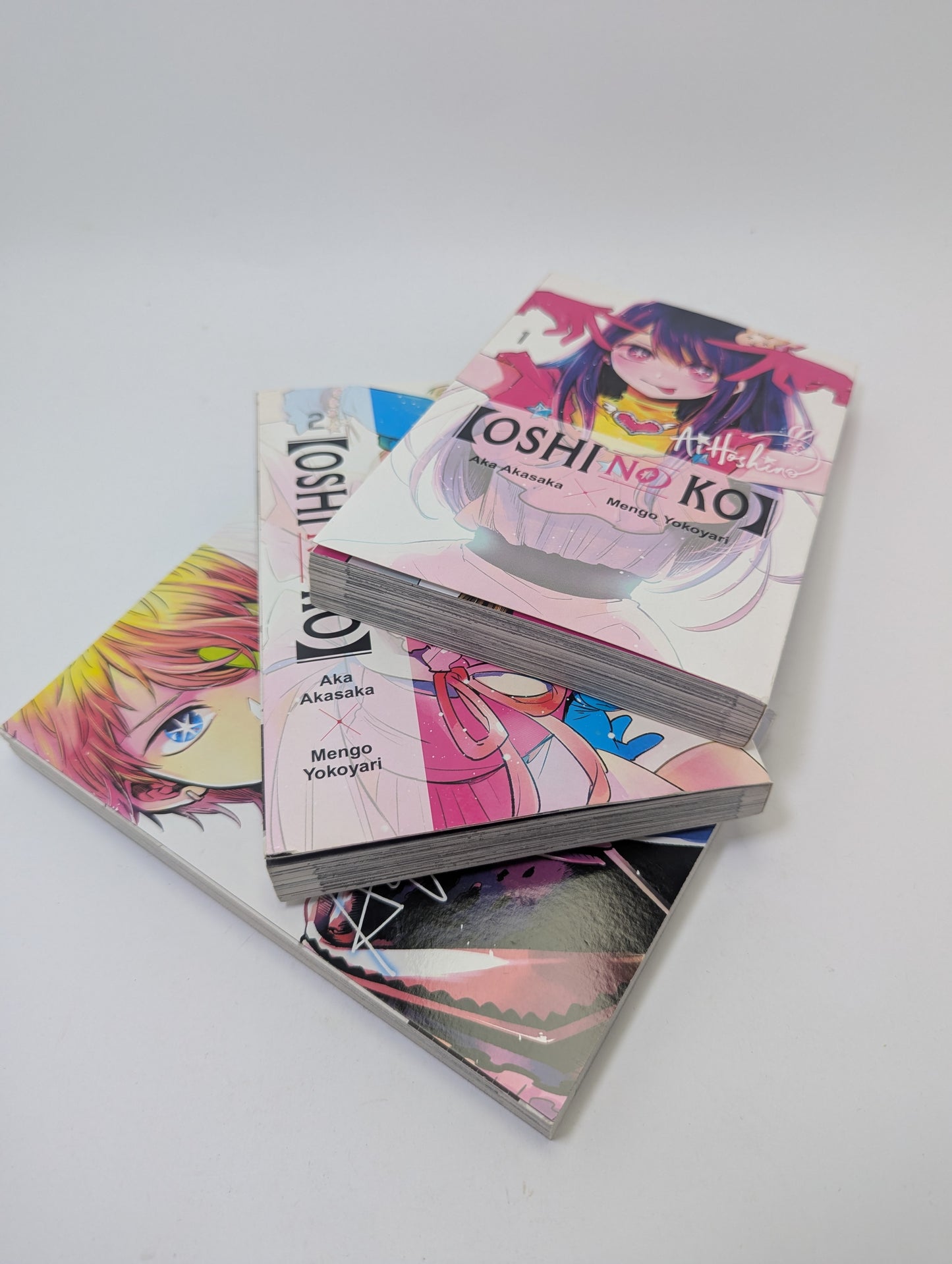 Oshi no Ko, Vol. 1–3 – Manga (anglų kalba)