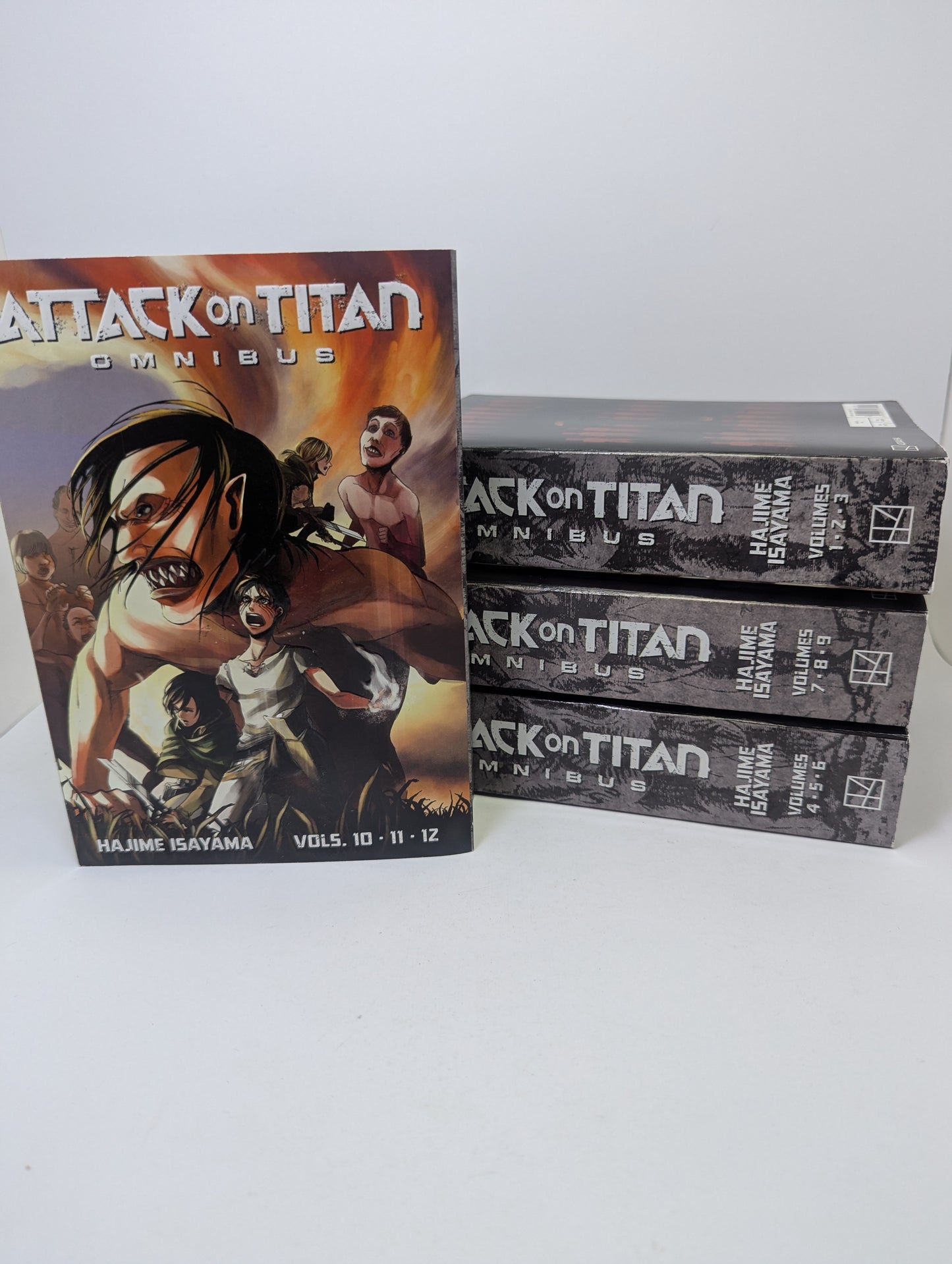 Attack On Titan, Vol. 1–12 – Manga (English)