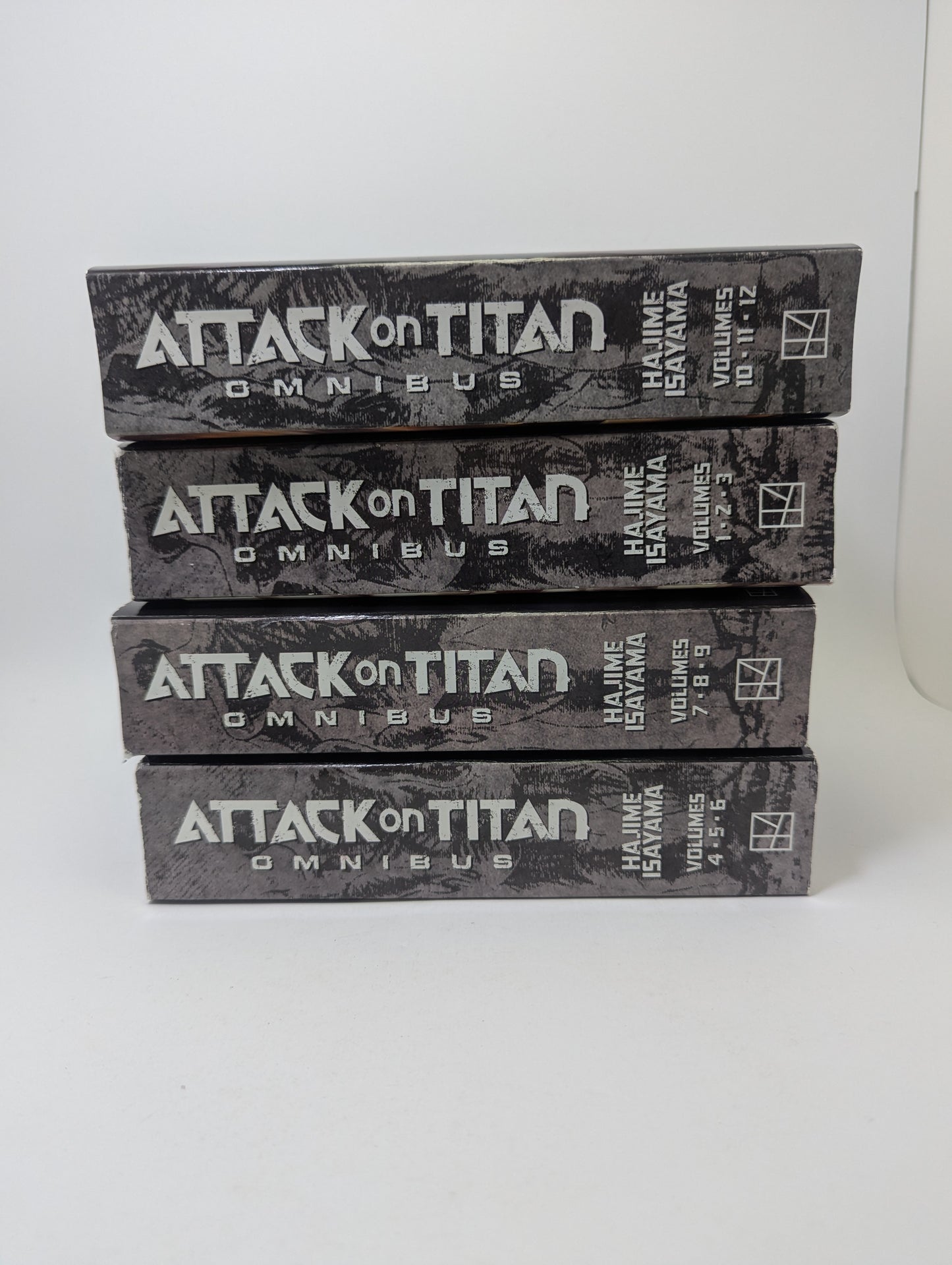 Attack On Titan, Vol. 1–12 – Manga (English)