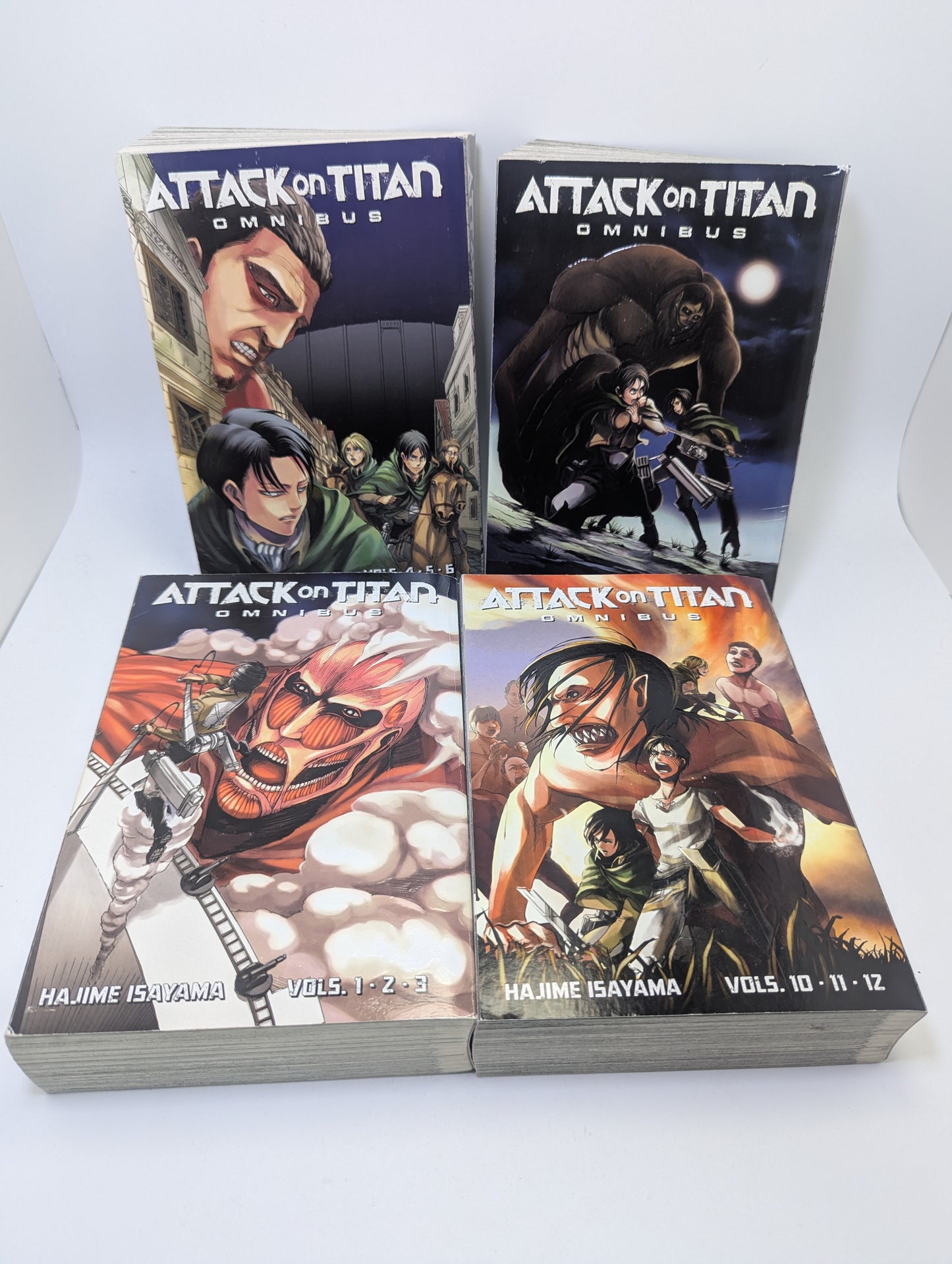 Attack On Titan, Vol. 1–12 – Manga (English)