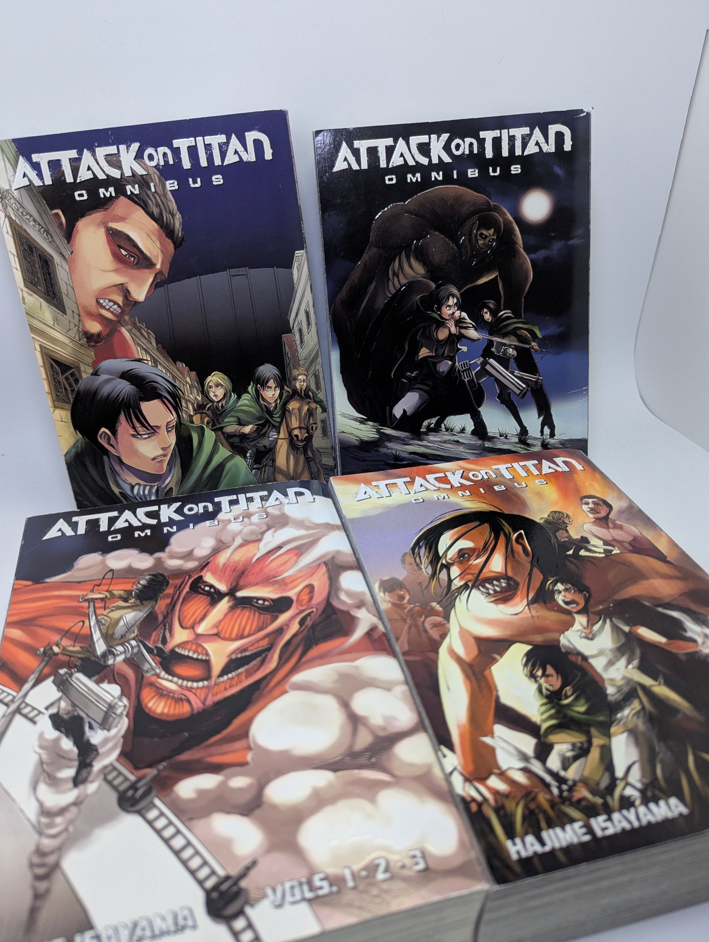 Attack On Titan, Vol. 1–12 – Manga (English)