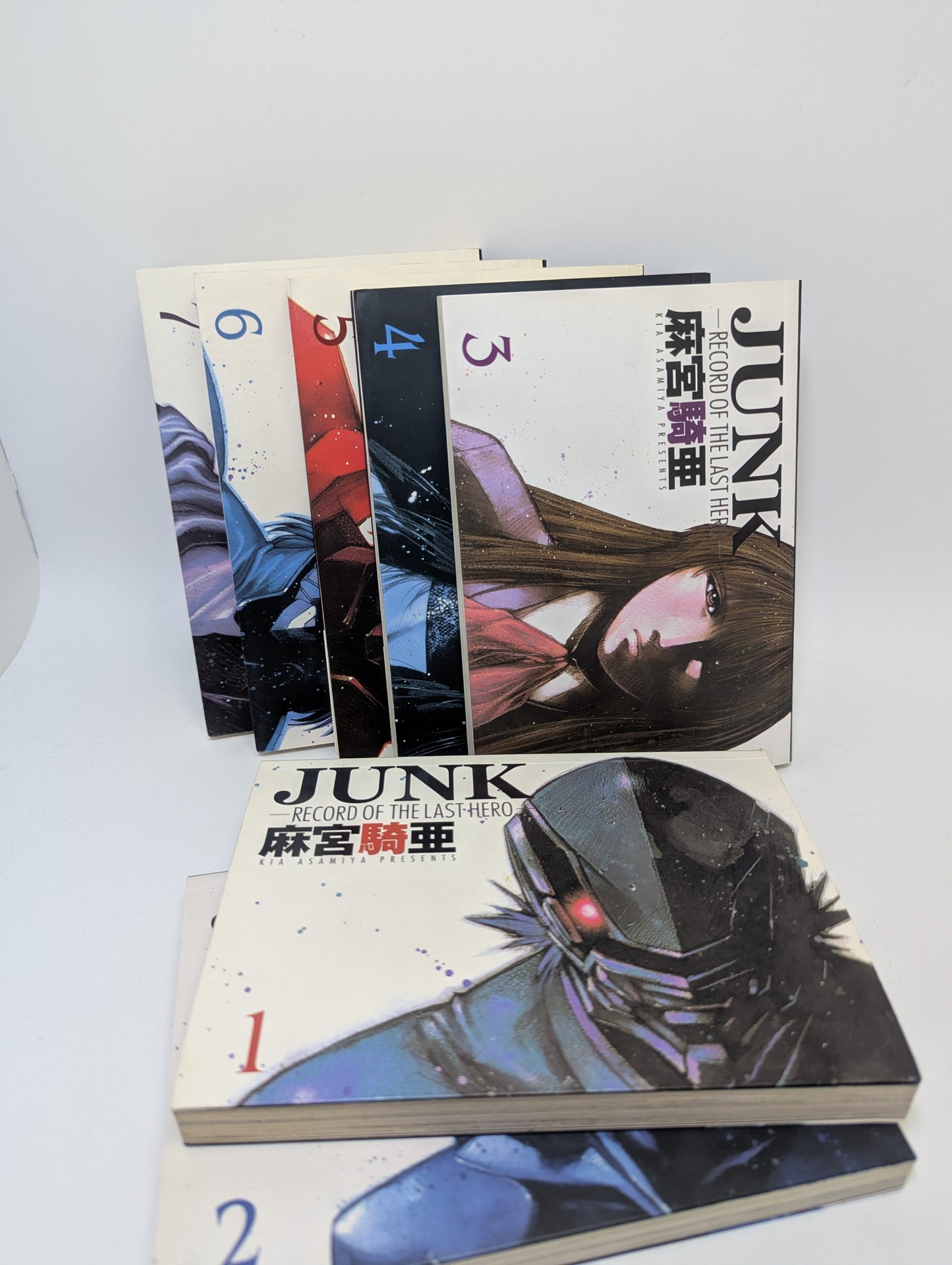Junk: Record of the Last Hero, Vol. 1–7 – Manga (anglų kalba)