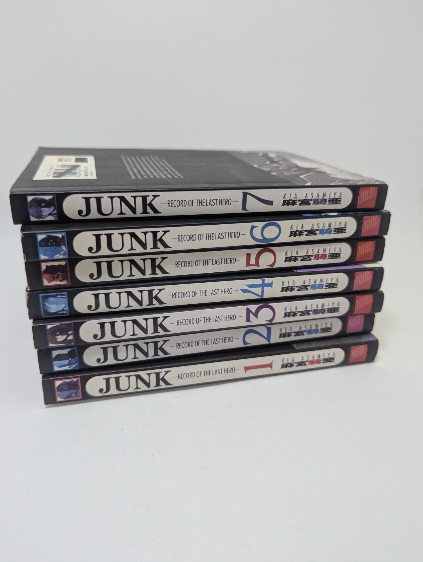 Junk: Record of the Last Hero, Vol. 1–7 – Manga (anglų kalba)