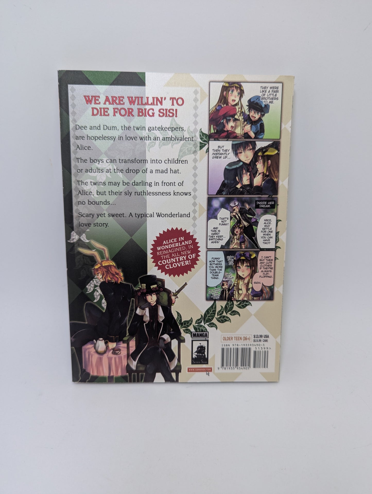 Alice in the Country of Clover: Bloody Twins – Manga (anglų kalba)