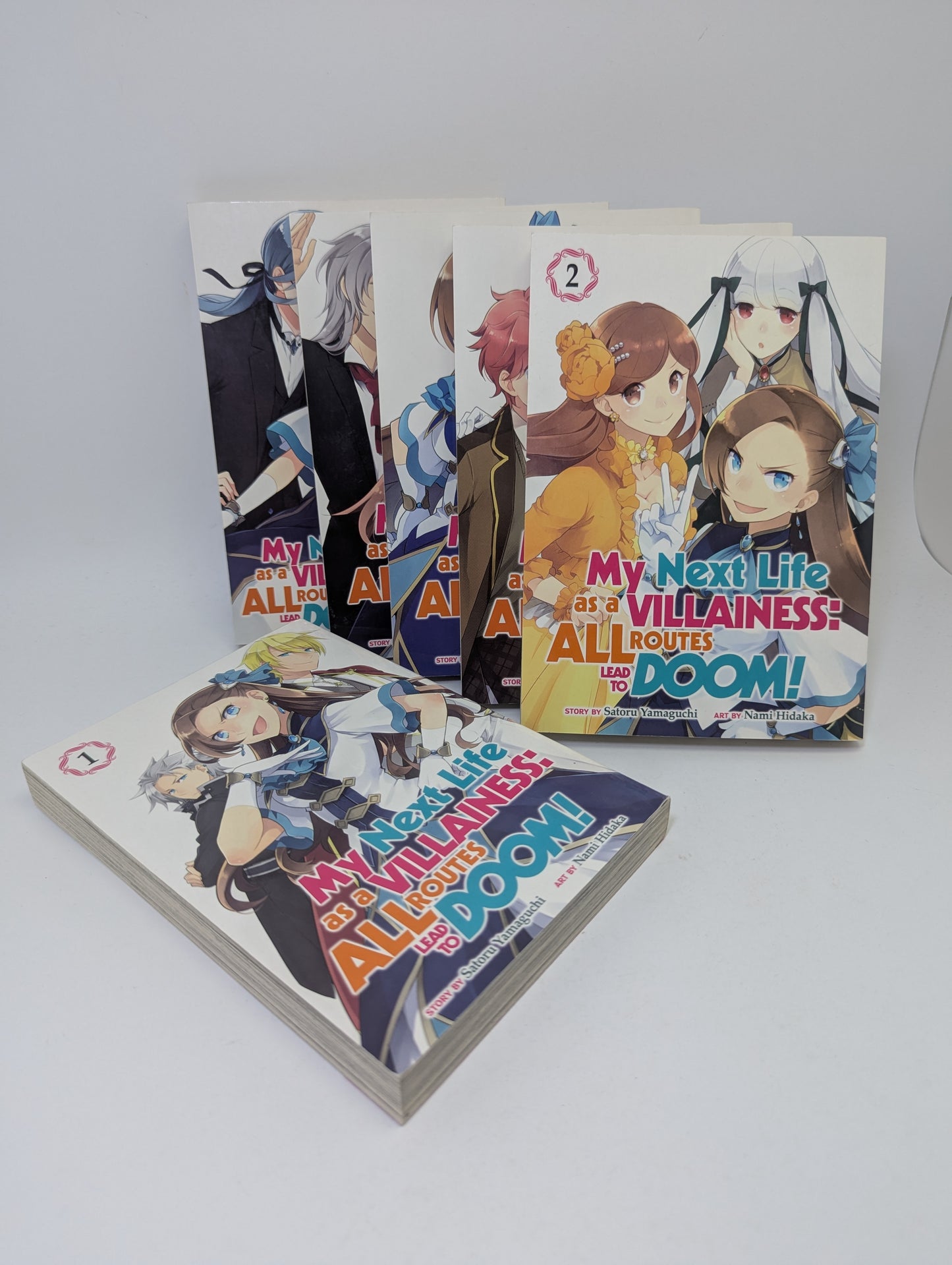 My Next Life as a Villainess: All Routes Lead to Doom!, Vol. 1–6 – Manga (anglų kalba)
