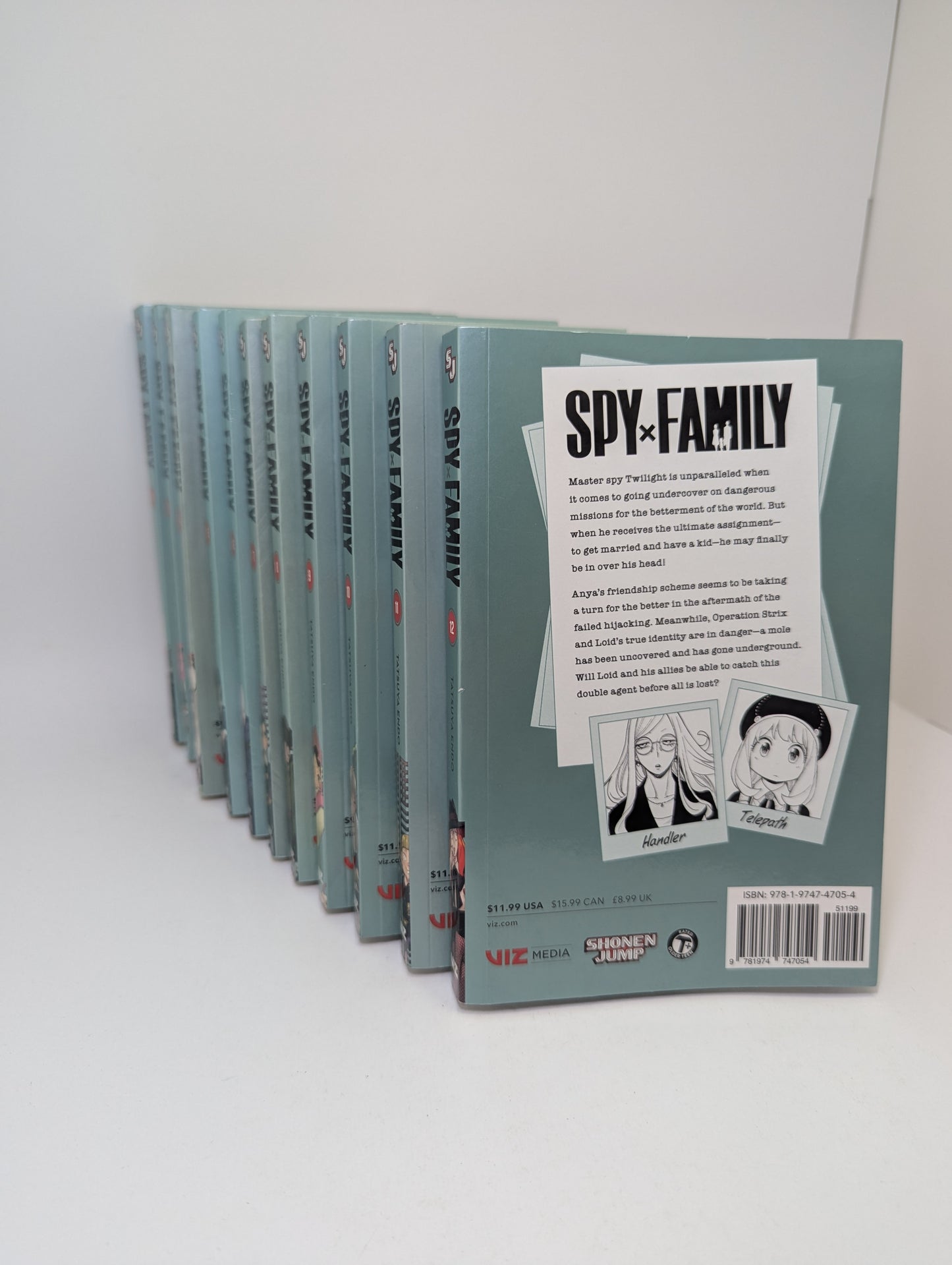 Spy × Family, Vol. 1–12 – Manga (English)