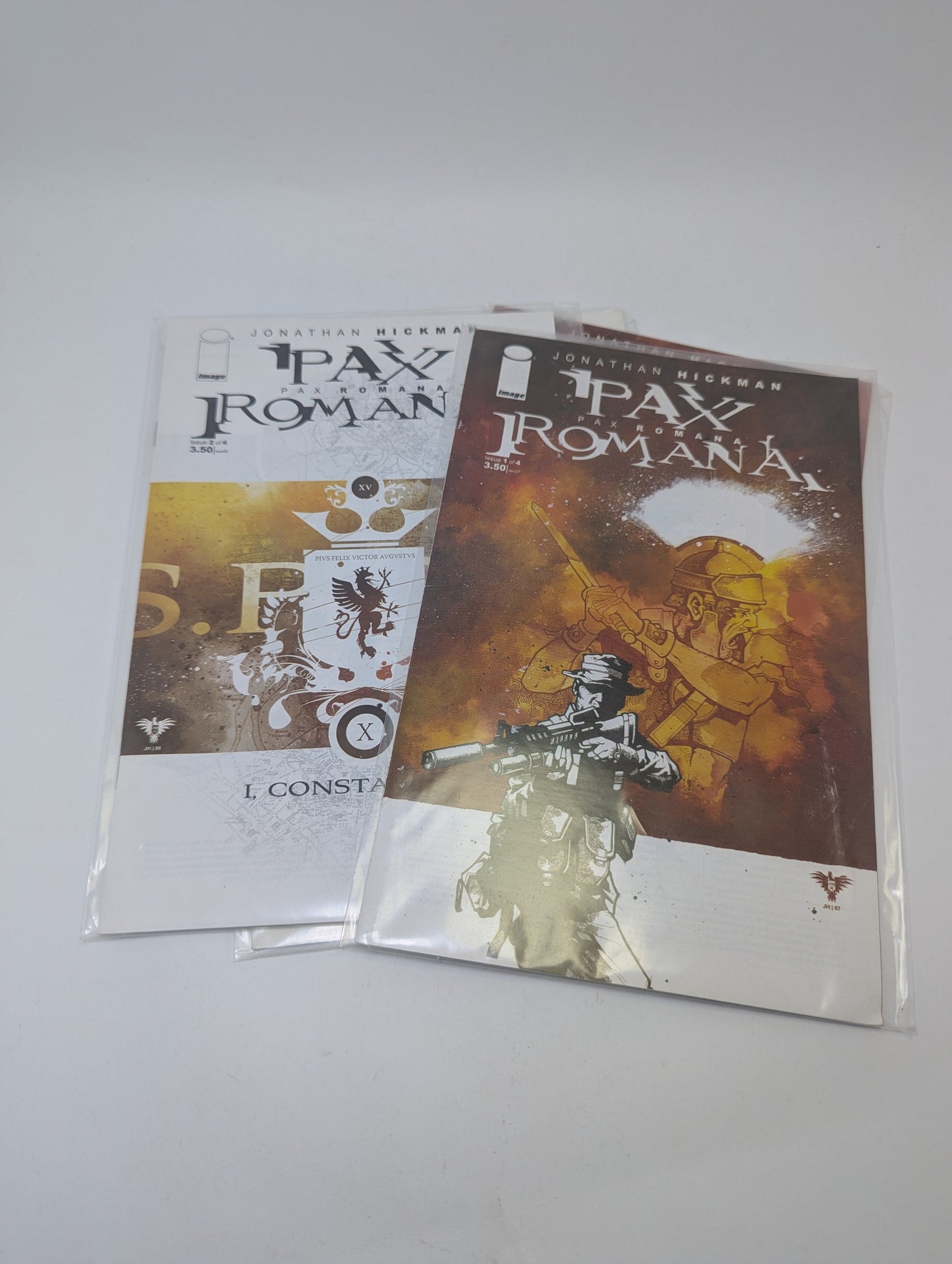 Pax Romana #1–4 (2007) – Komiksų rinkinys (anglų kalba) TreasureHunt