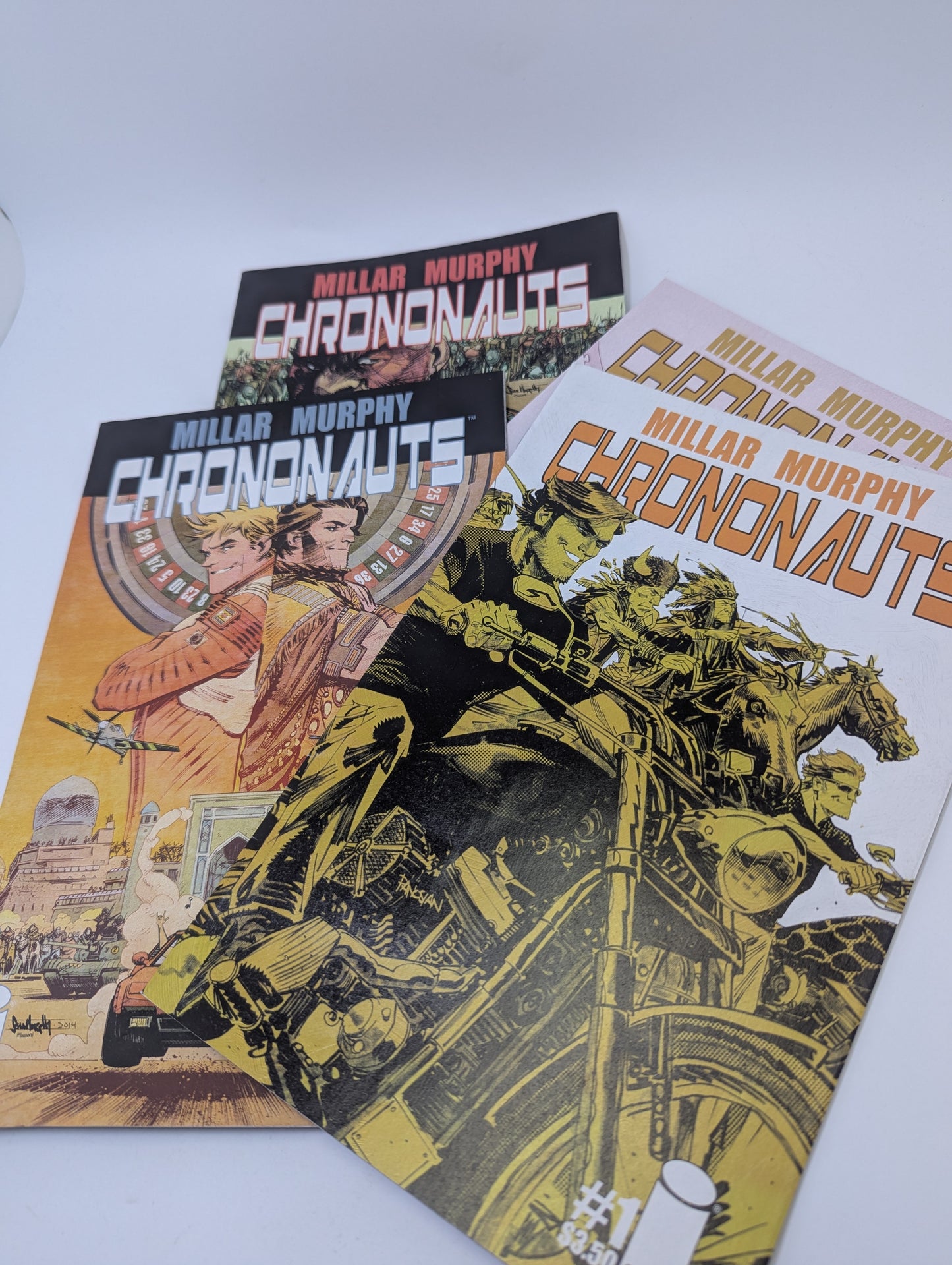 Chrononauts #1–4 (2015) – Komiksų rinkinys (anglų kalba)