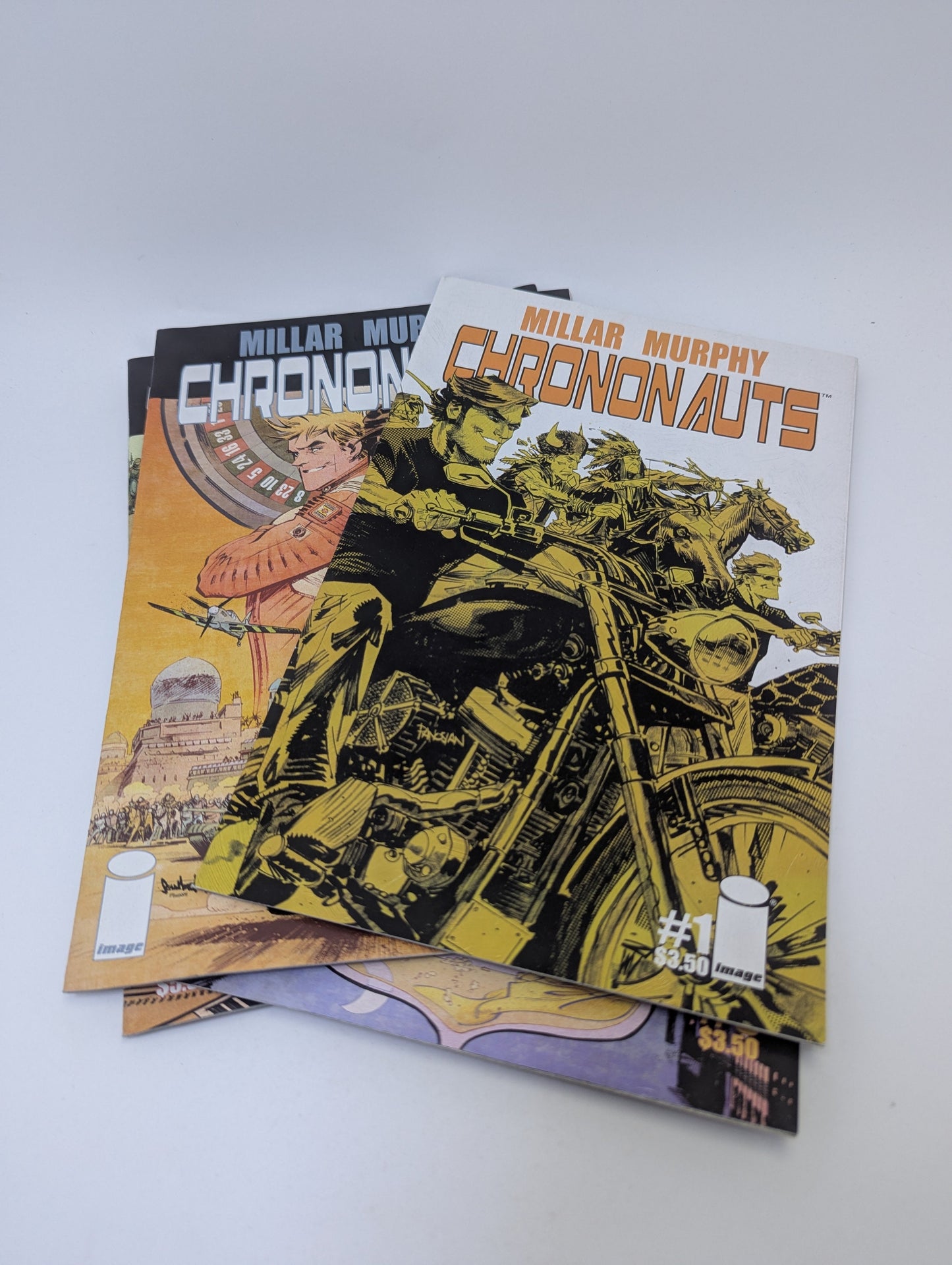Chrononauts #1–4 (2015) – Komiksų rinkinys (anglų kalba) TreasureHunt