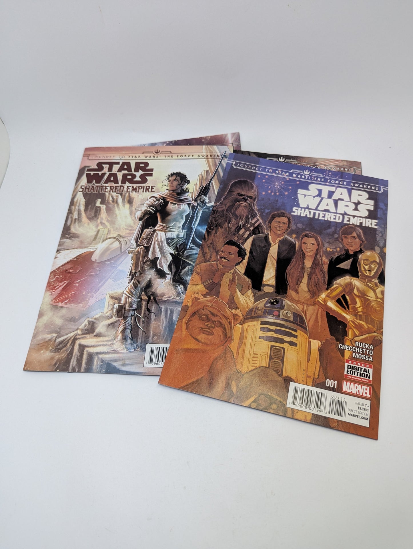 Journey to Star Wars: The Force Awakens – Shattered Empire #1–4 (2015) – Komiksų rinkinys (anglų kalba) TreasureHunt