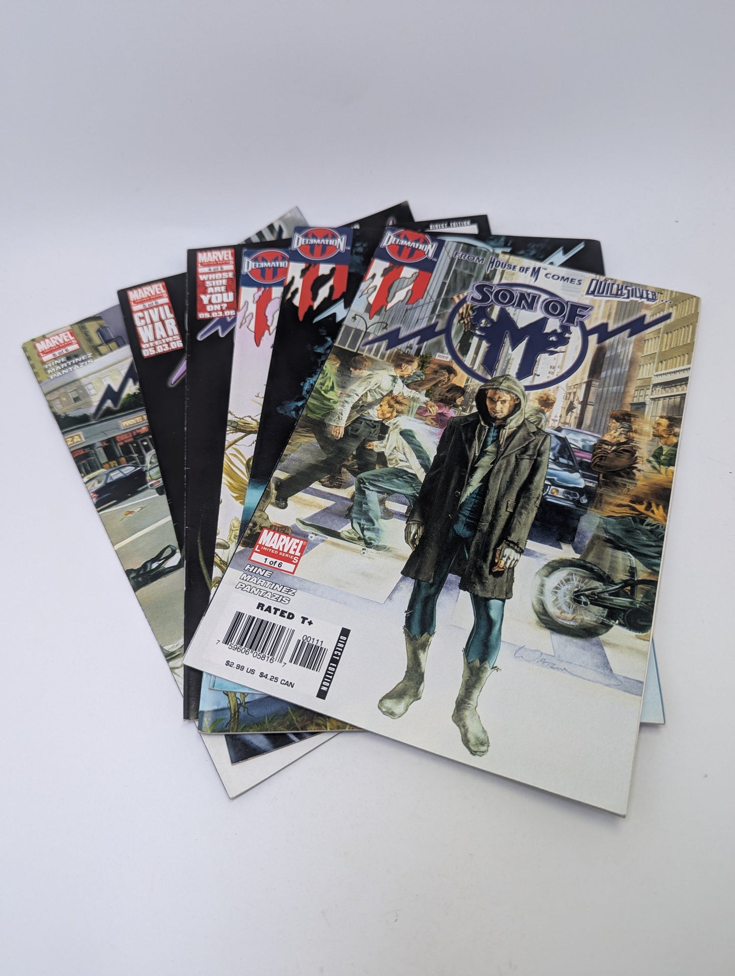 Son of M #1–6 (2006) – Komiksų rinkinys (anglų kalba) TreasureHunt