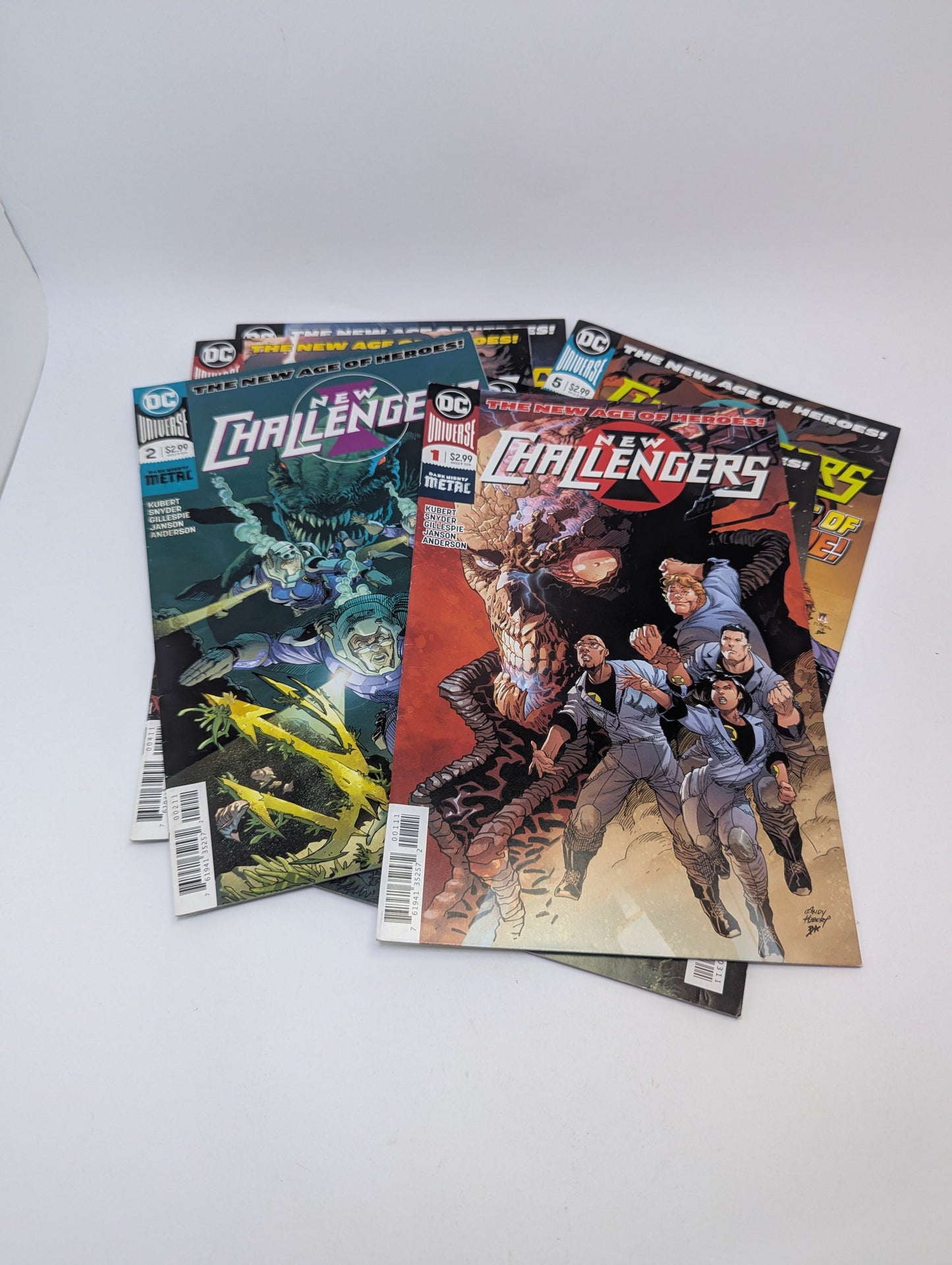 New Challengers #1–6 (2018) – Komiksų rinkinys (anglų kalba) TreasureHunt