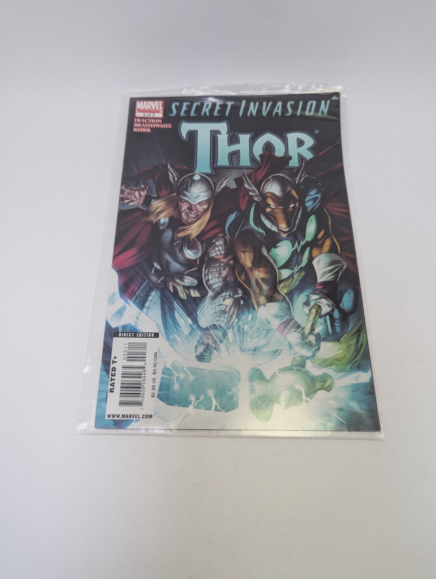 Secret Invasion: Thor #1–3 (2008) – Komiksų rinkinys (anglų kalba)