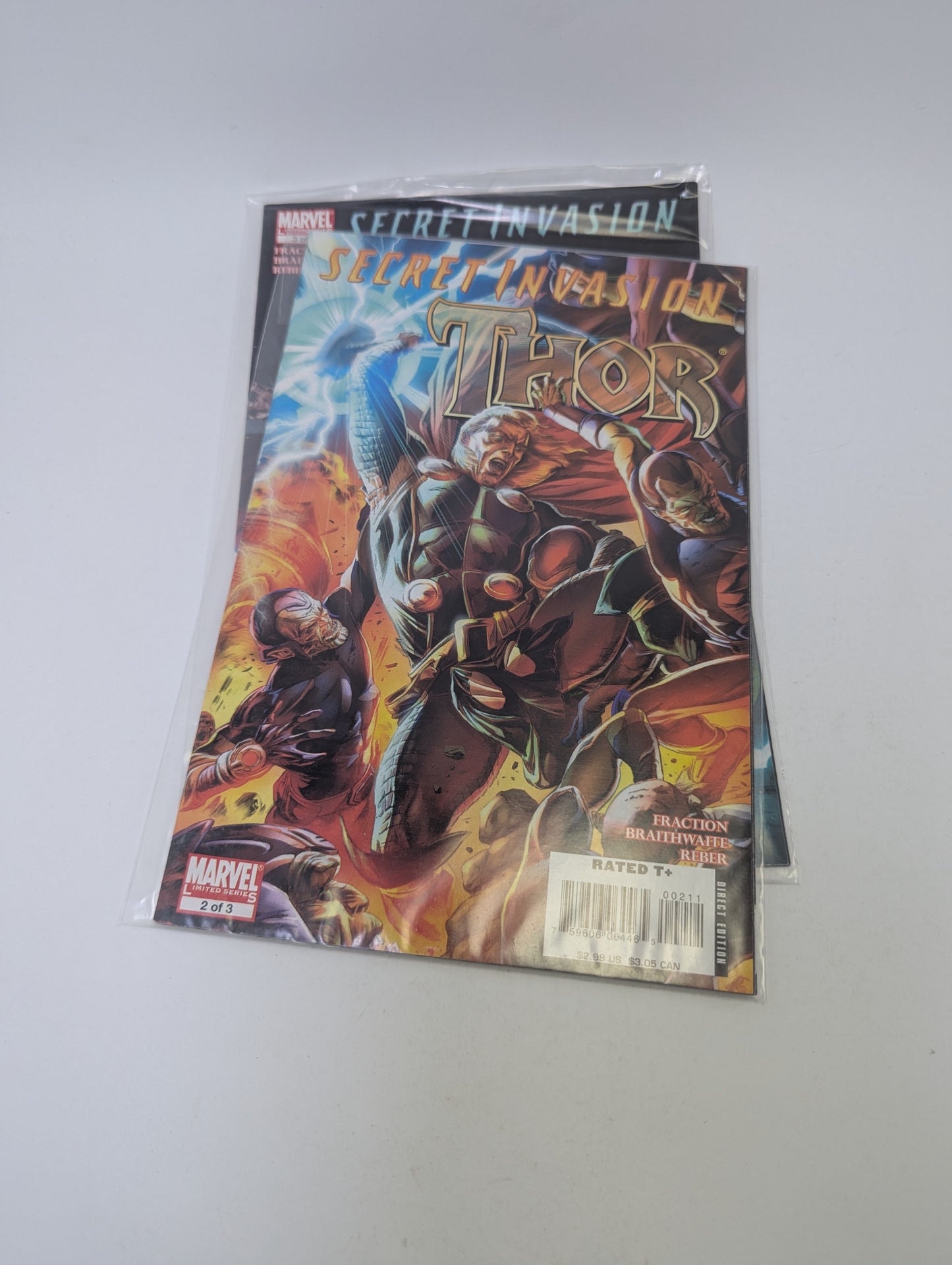 Secret Invasion: Thor #1–3 (2008) – Komiksų rinkinys (anglų kalba)
