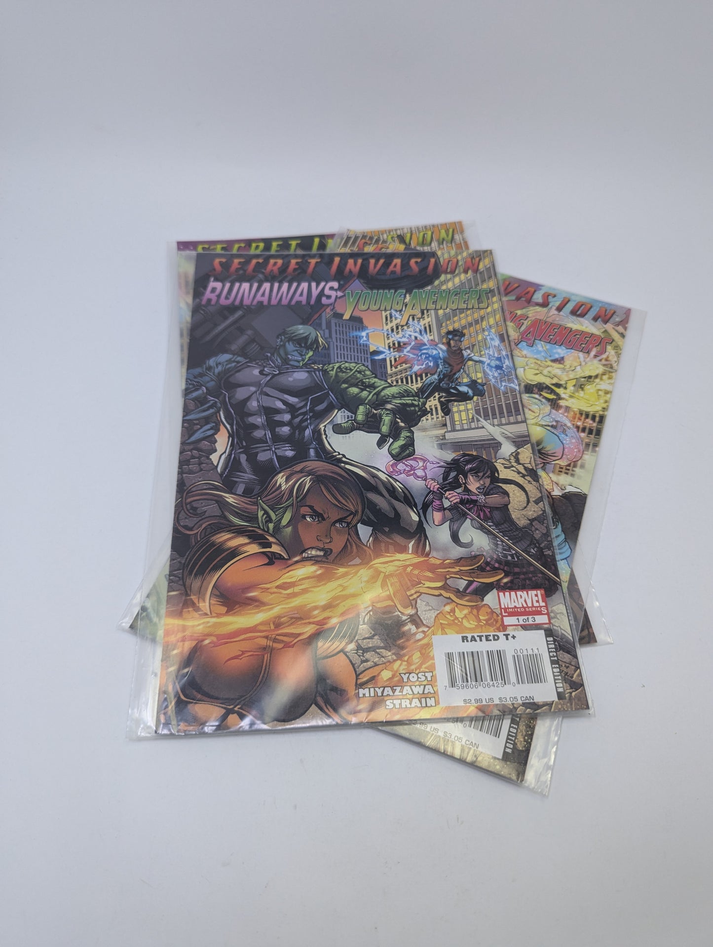 Secret Invasion: Runaways/Young Avengers #1–3 – Komiksų rinkinys (anglų kalba)