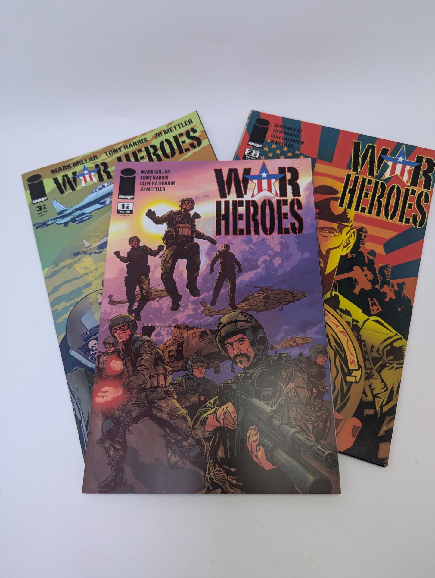 War Heroes #1–3 (2009) – Komiksų rinkinys (anglų kalba) TreasureHunt