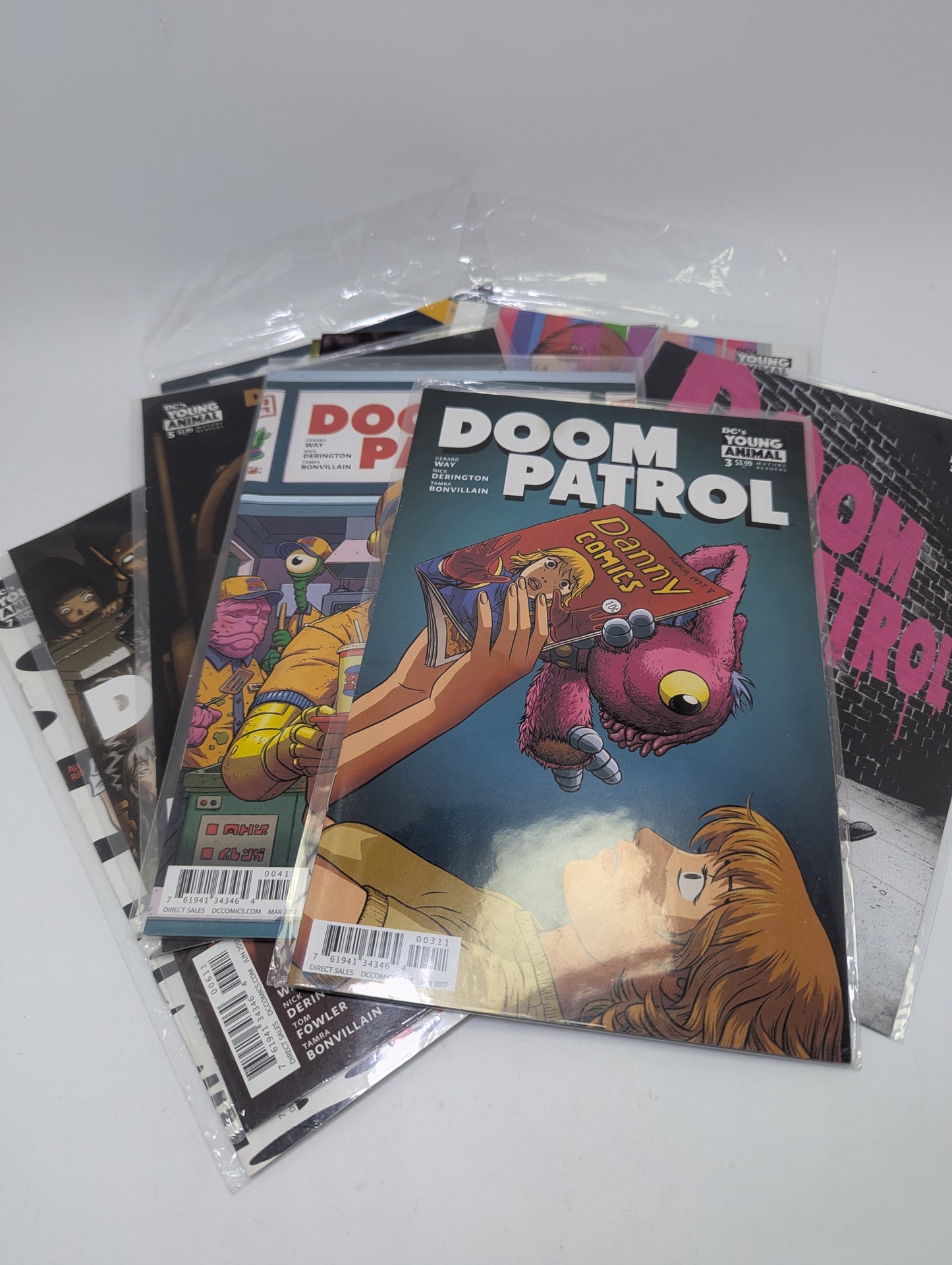 Doom Patrol #1–12 (2016) – Komiksų rinkinys (anglų kalba)