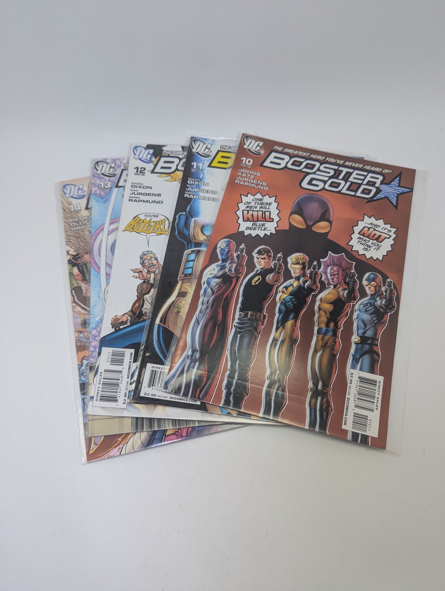 Booster Gold #0–14 (2007) – Komiksų rinkinys (anglų kalba)