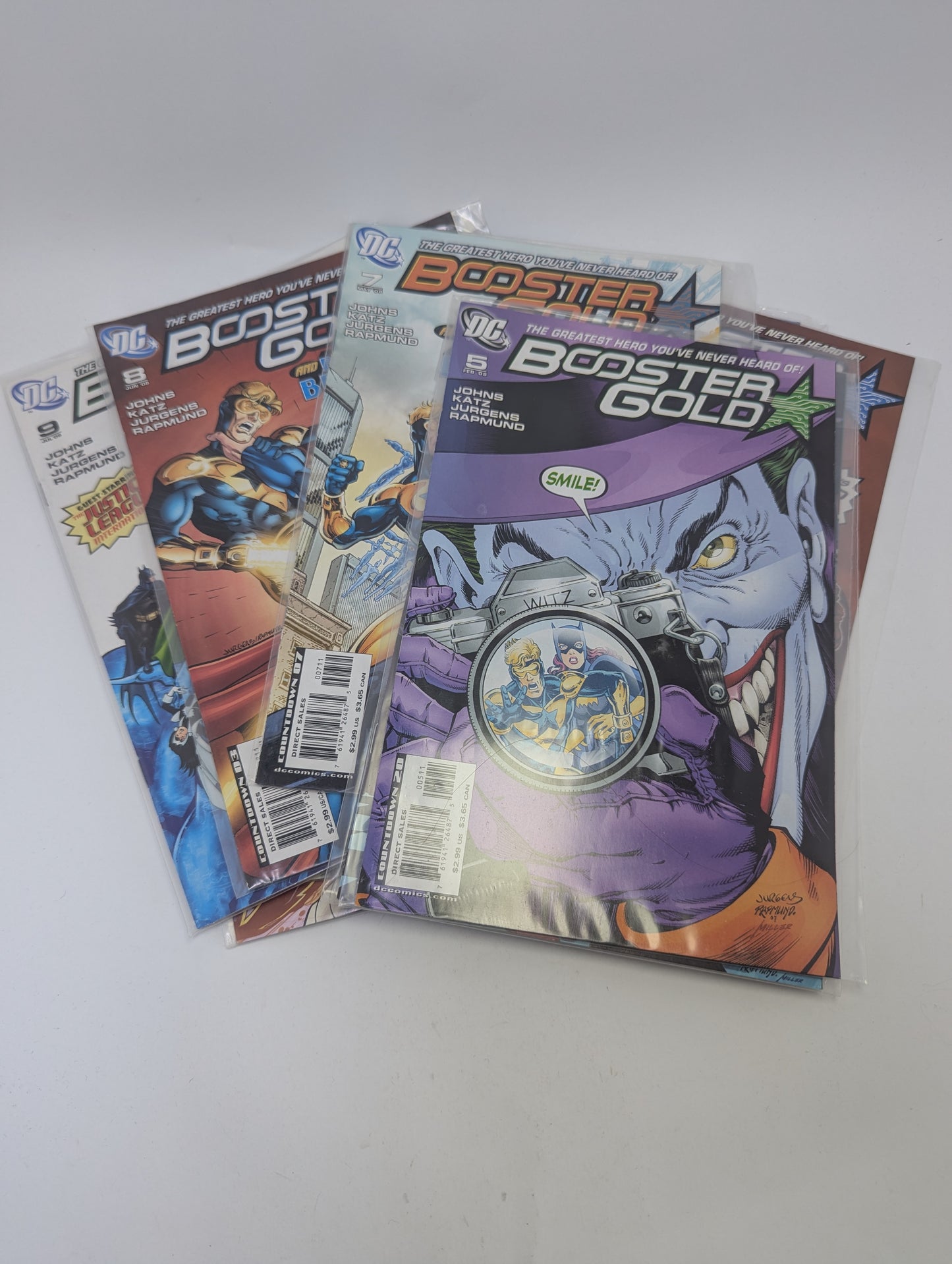 Booster Gold #0–14 (2007) – Komiksų rinkinys (anglų kalba)