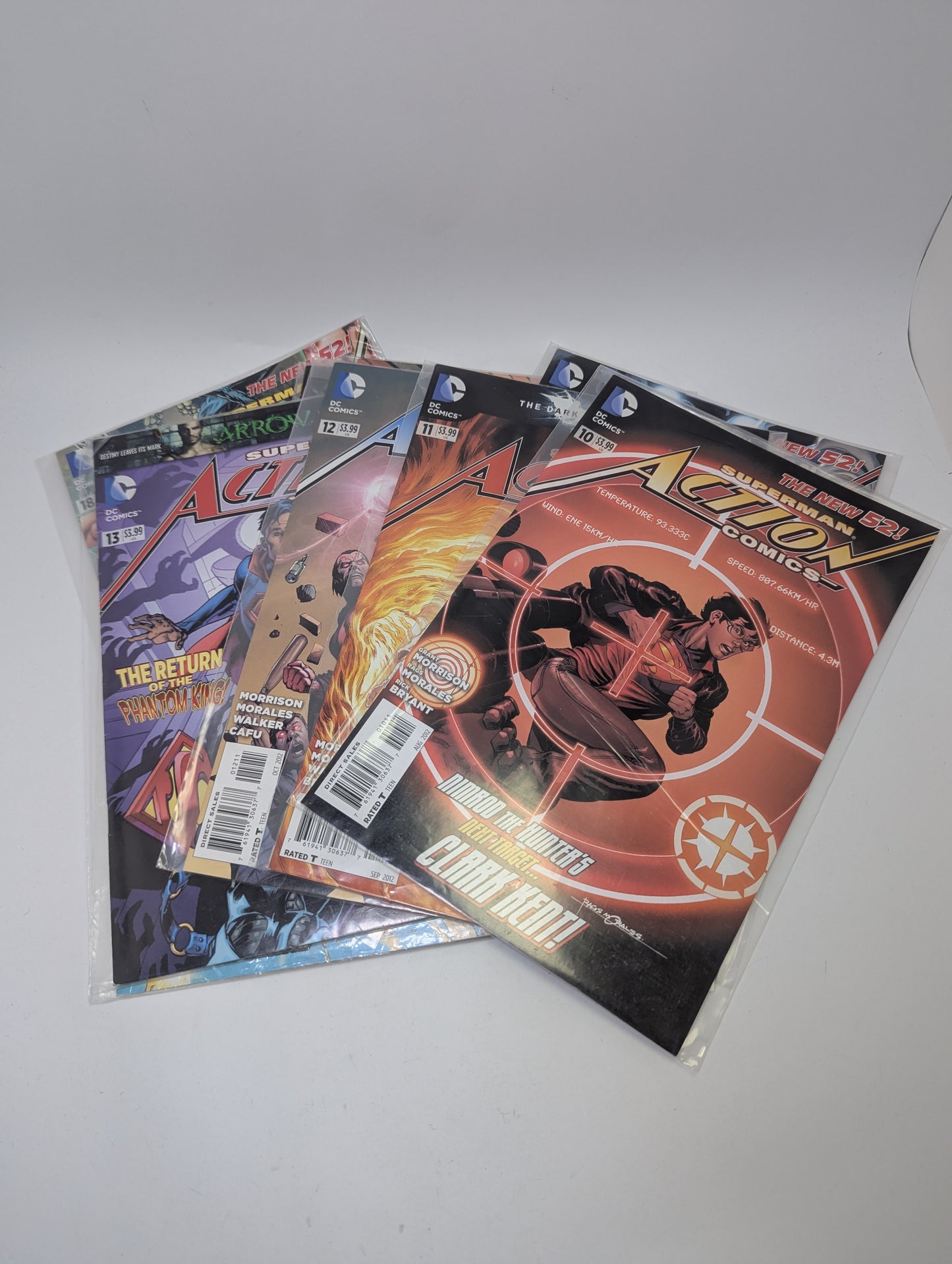 Action Comics #0–18 (2012) – Komiksų rinkinys (anglų kalba)