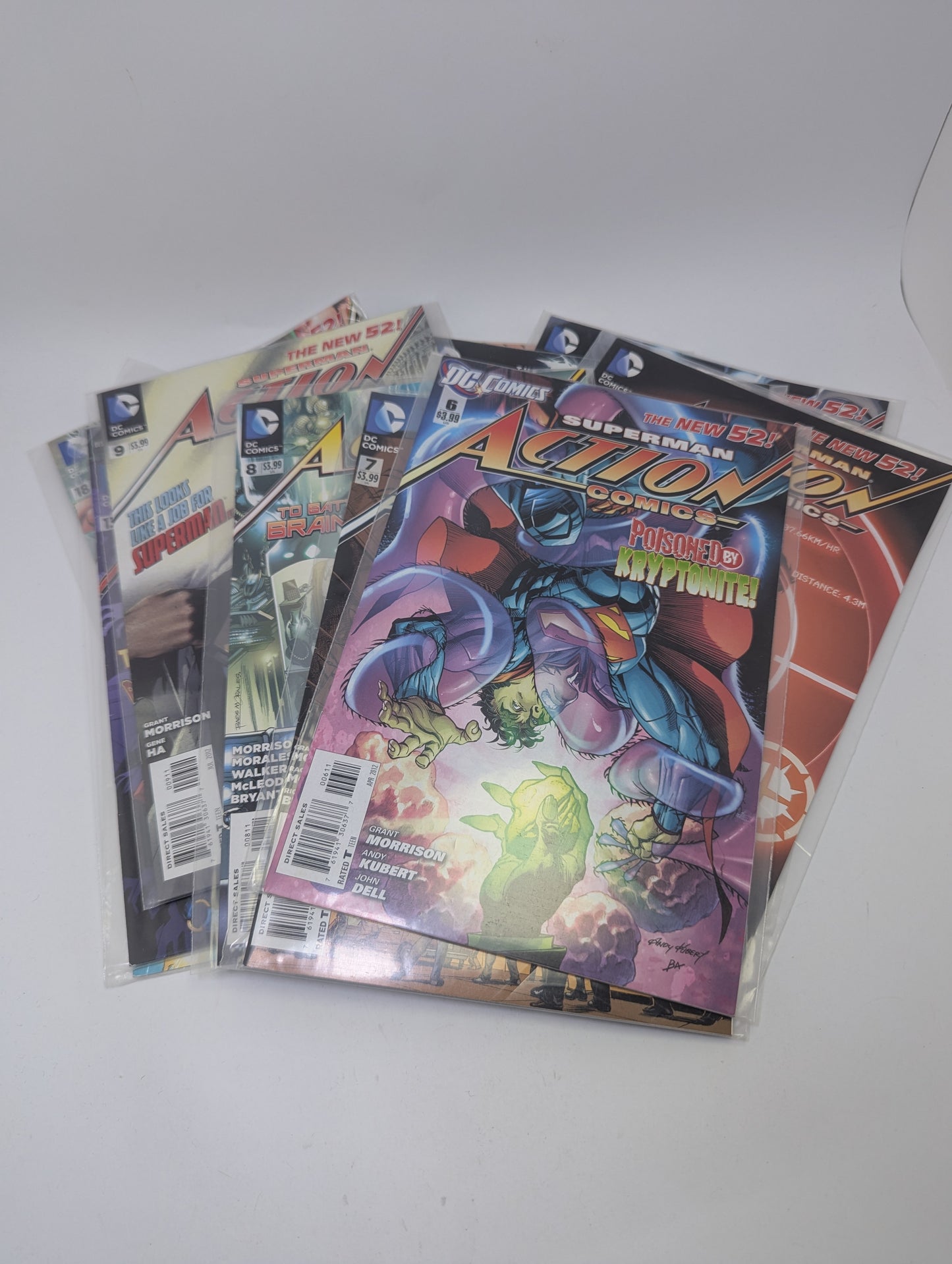 Action Comics #0–18 (2012) – Komiksų rinkinys (anglų kalba)