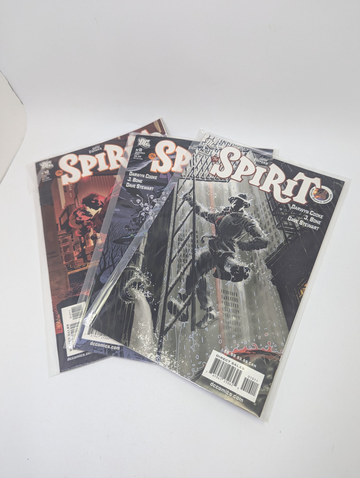 The Spirit #1–12 (2007) – Komiksų rinkinys (anglų kalba)