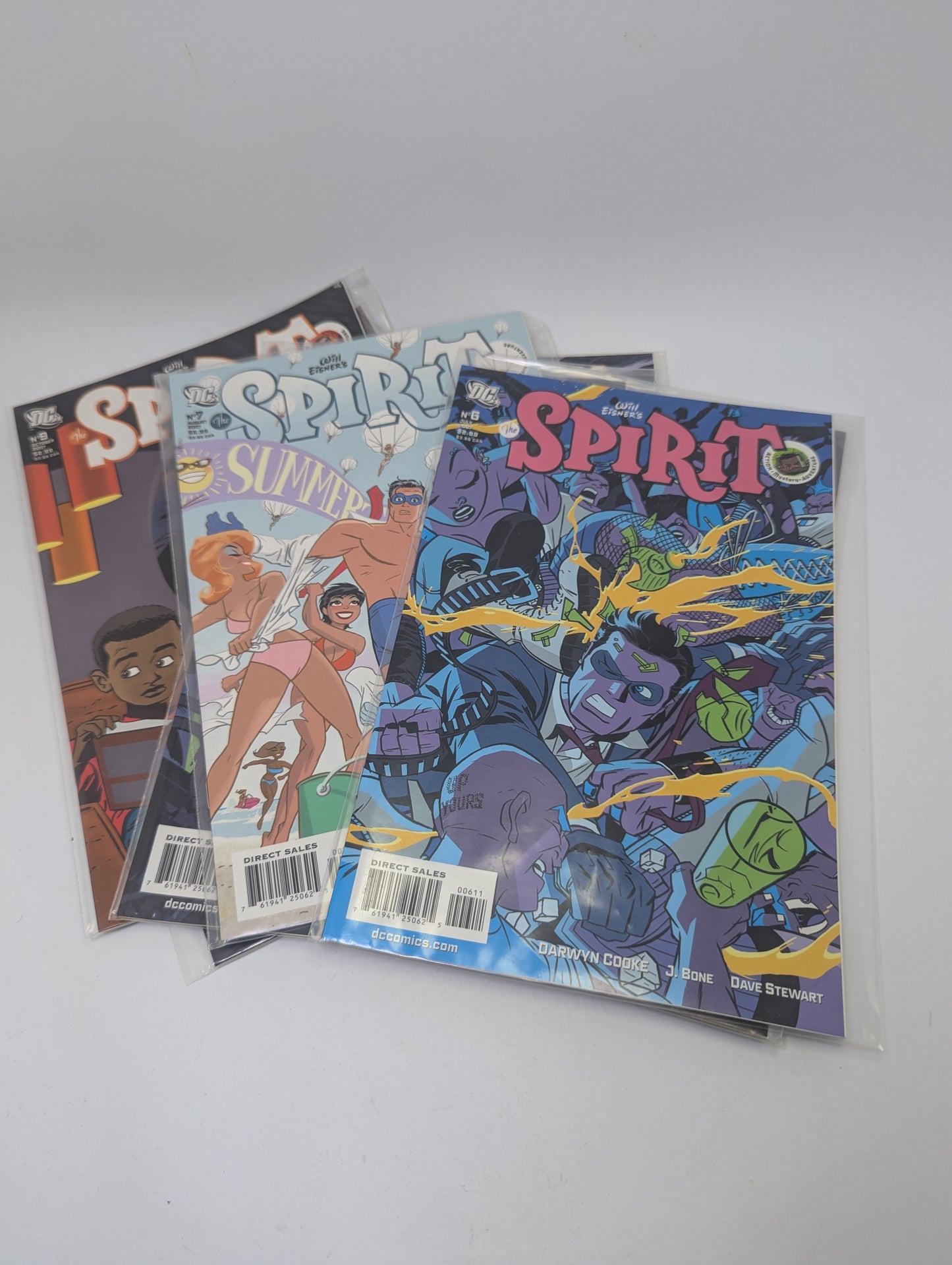 The Spirit #1–12 (2007) – Komiksų rinkinys (anglų kalba)