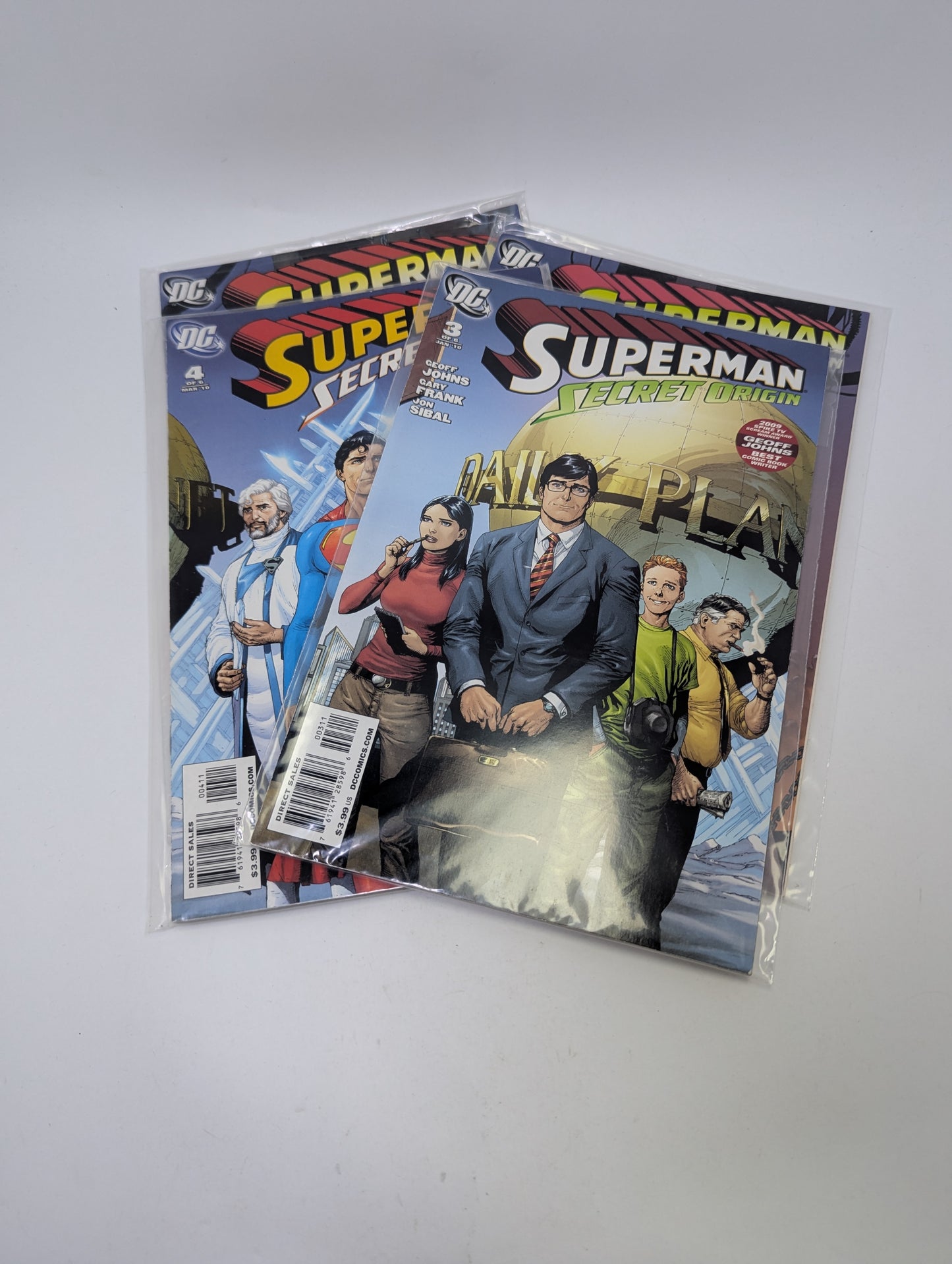 Superman: Secret Origin #1–6 (2009) – Komiksų rinkinys (anglų kalba)
