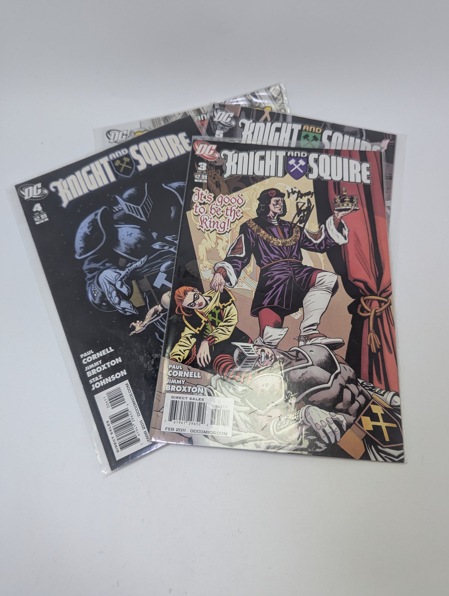 Knight and Squire #1–6 (2010) – Komiksų rinkinys (anglų kalba)