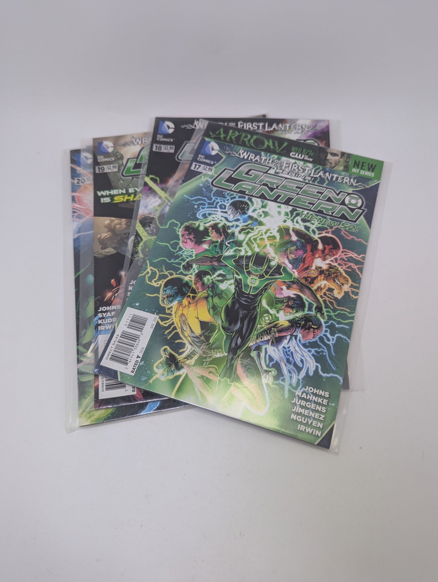 Green Lantern #0–20 (2012) – Komiksų rinkinys (anglų kalba)