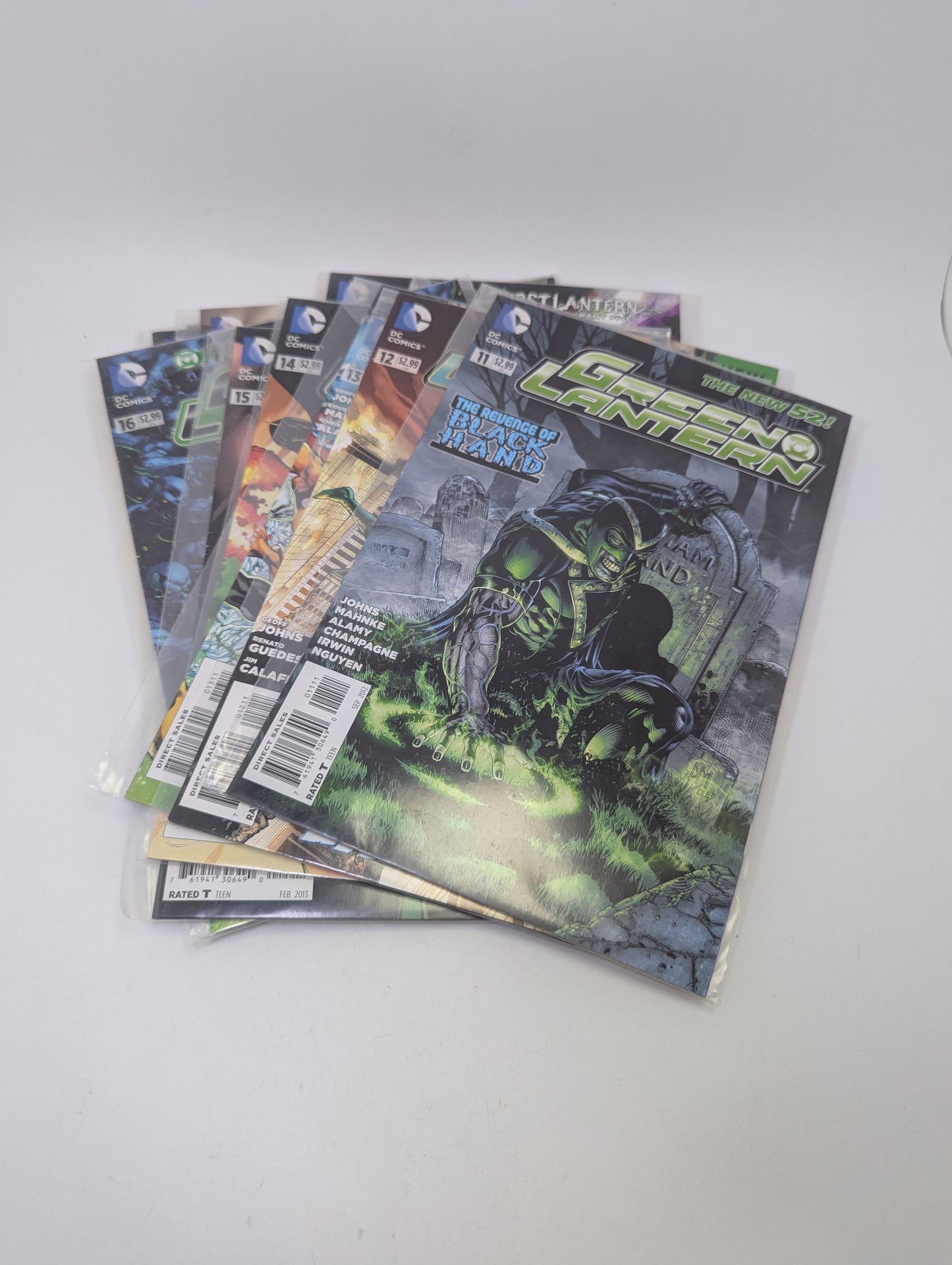 Green Lantern #0–20 (2012) – Komiksų rinkinys (anglų kalba)