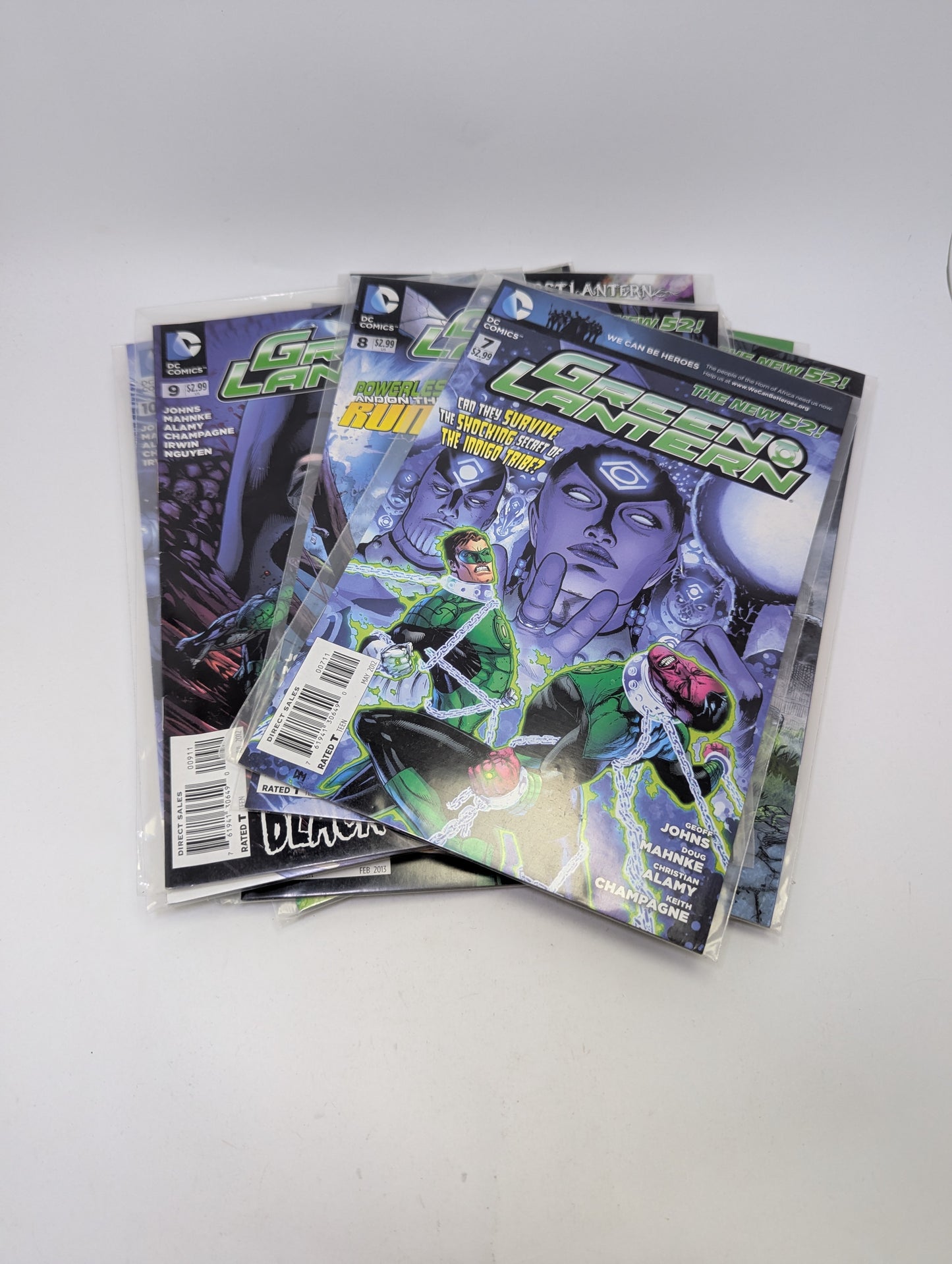 Green Lantern #0–20 (2012) – Komiksų rinkinys (anglų kalba)
