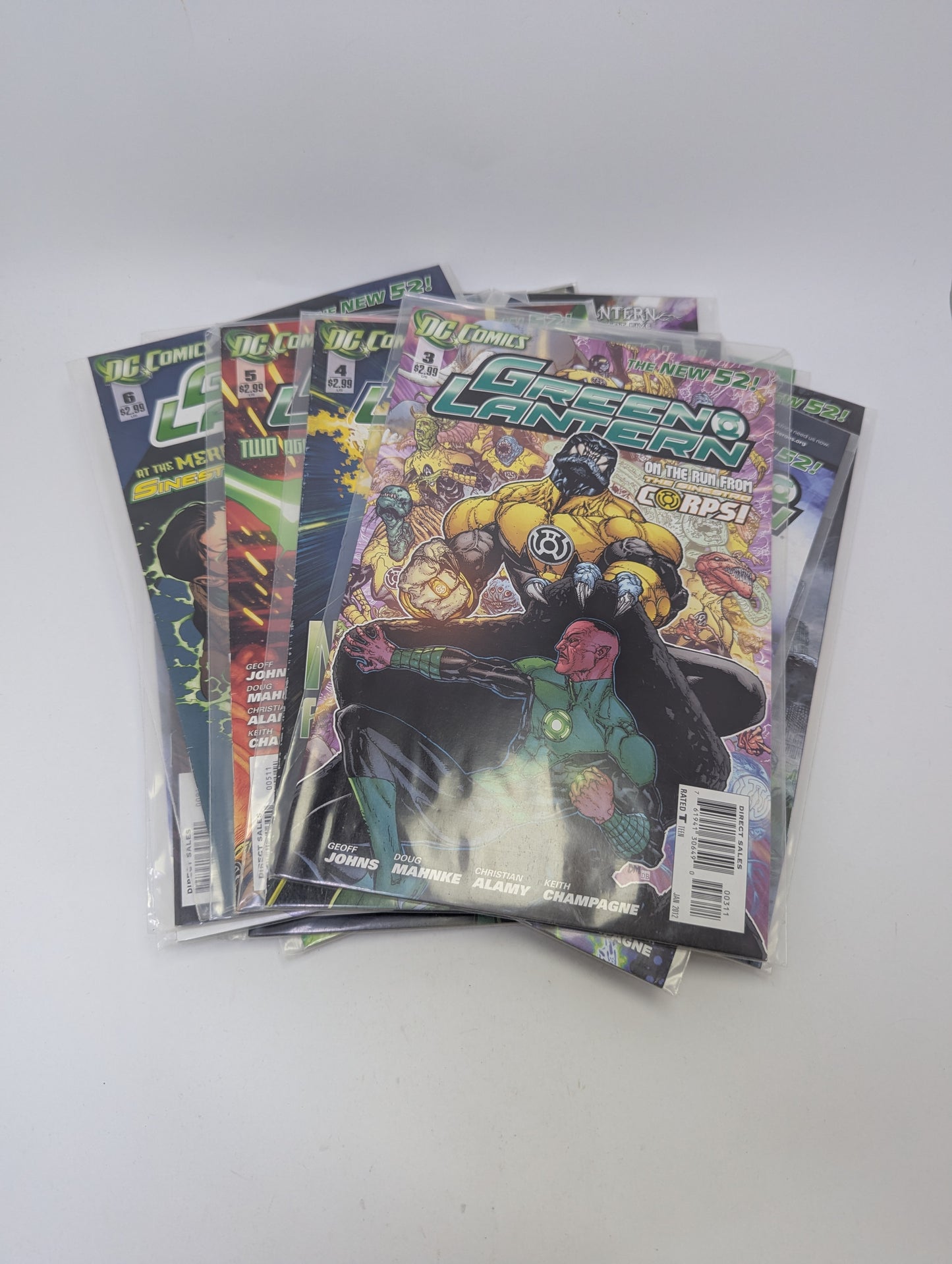 Green Lantern #0–20 (2012) – Komiksų rinkinys (anglų kalba)