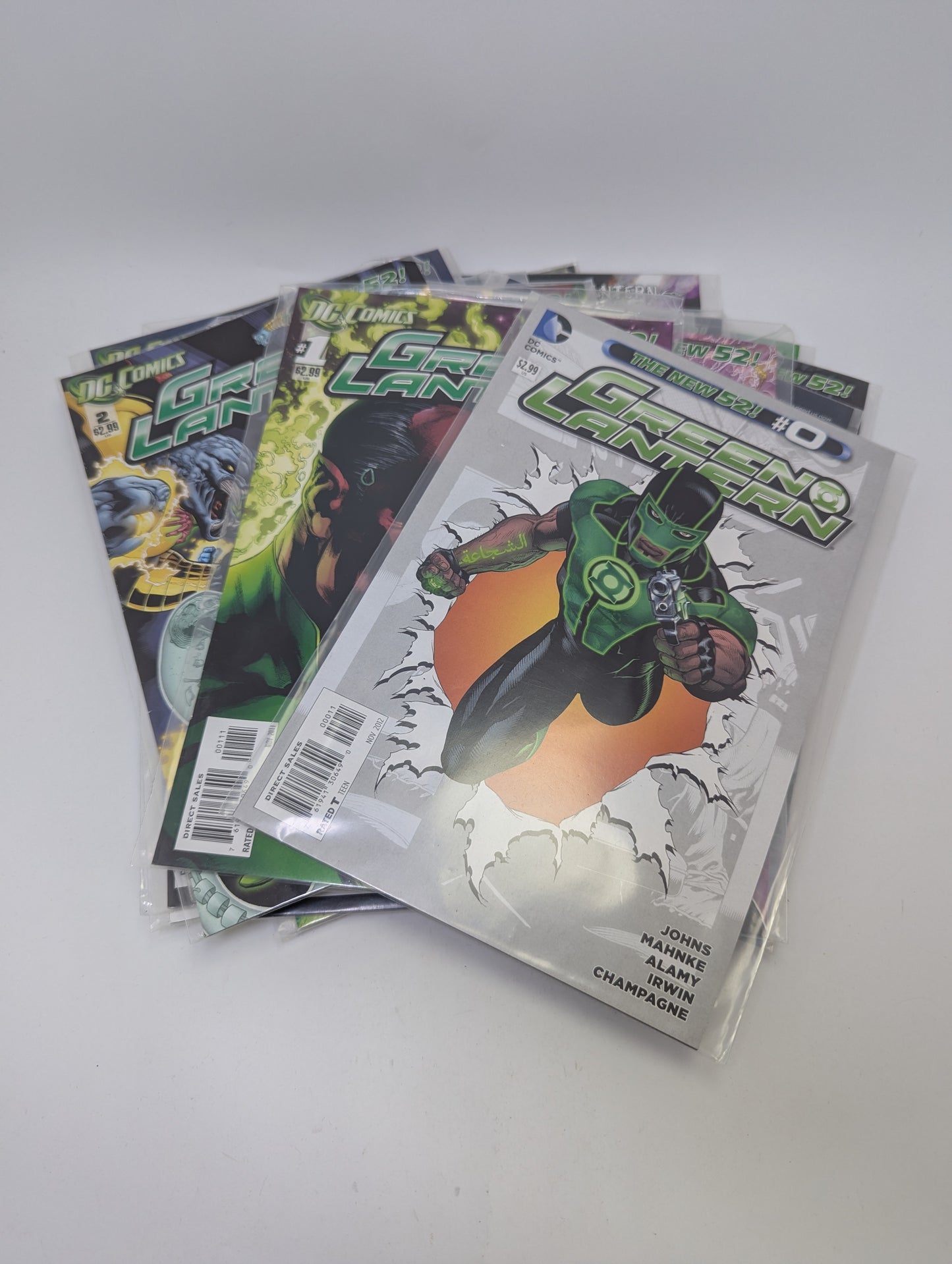 Green Lantern #0–20 (2012) – Komiksų rinkinys (anglų kalba)