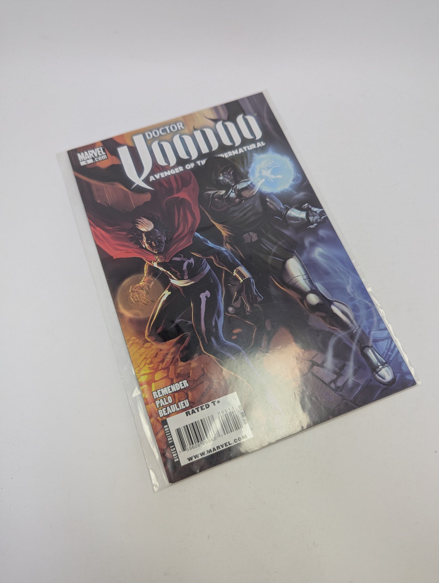 Doctor Voodoo: Avenger of the Supernatural #2-5 (2010) – Komiksų rinkinys (anglų kalba)