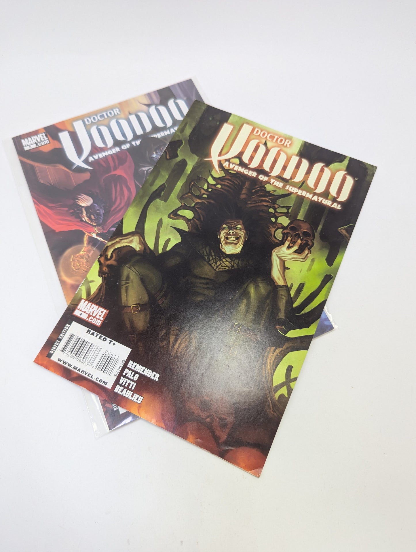 Doctor Voodoo: Avenger of the Supernatural #2-5 (2010) – Komiksų rinkinys (anglų kalba)