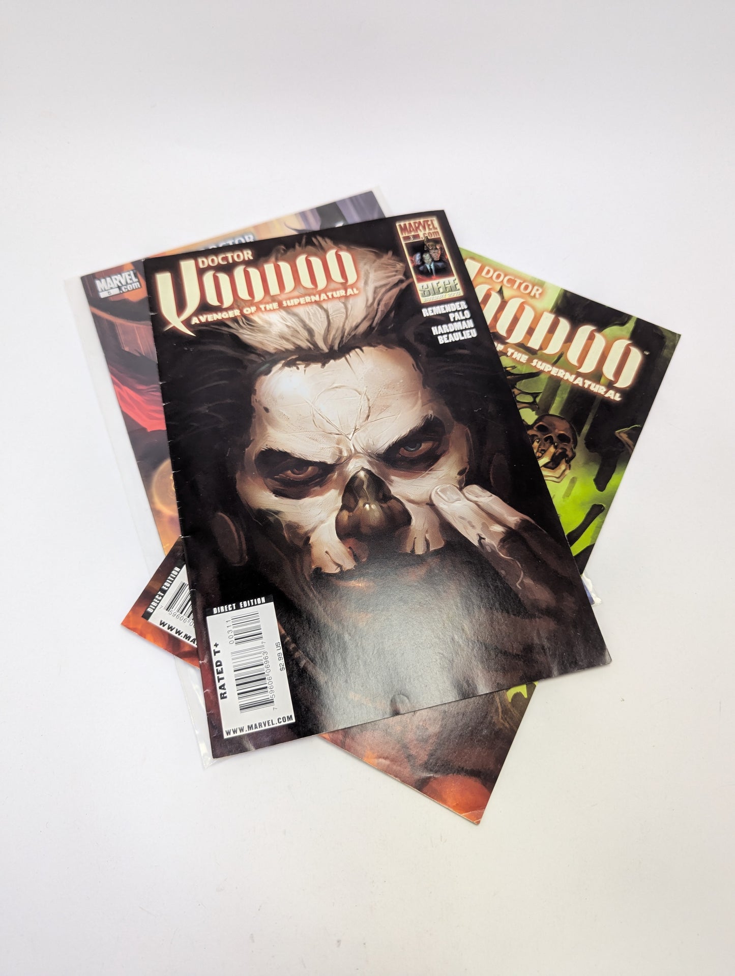 Doctor Voodoo: Avenger of the Supernatural #2-5 (2010) – Komiksų rinkinys (anglų kalba)