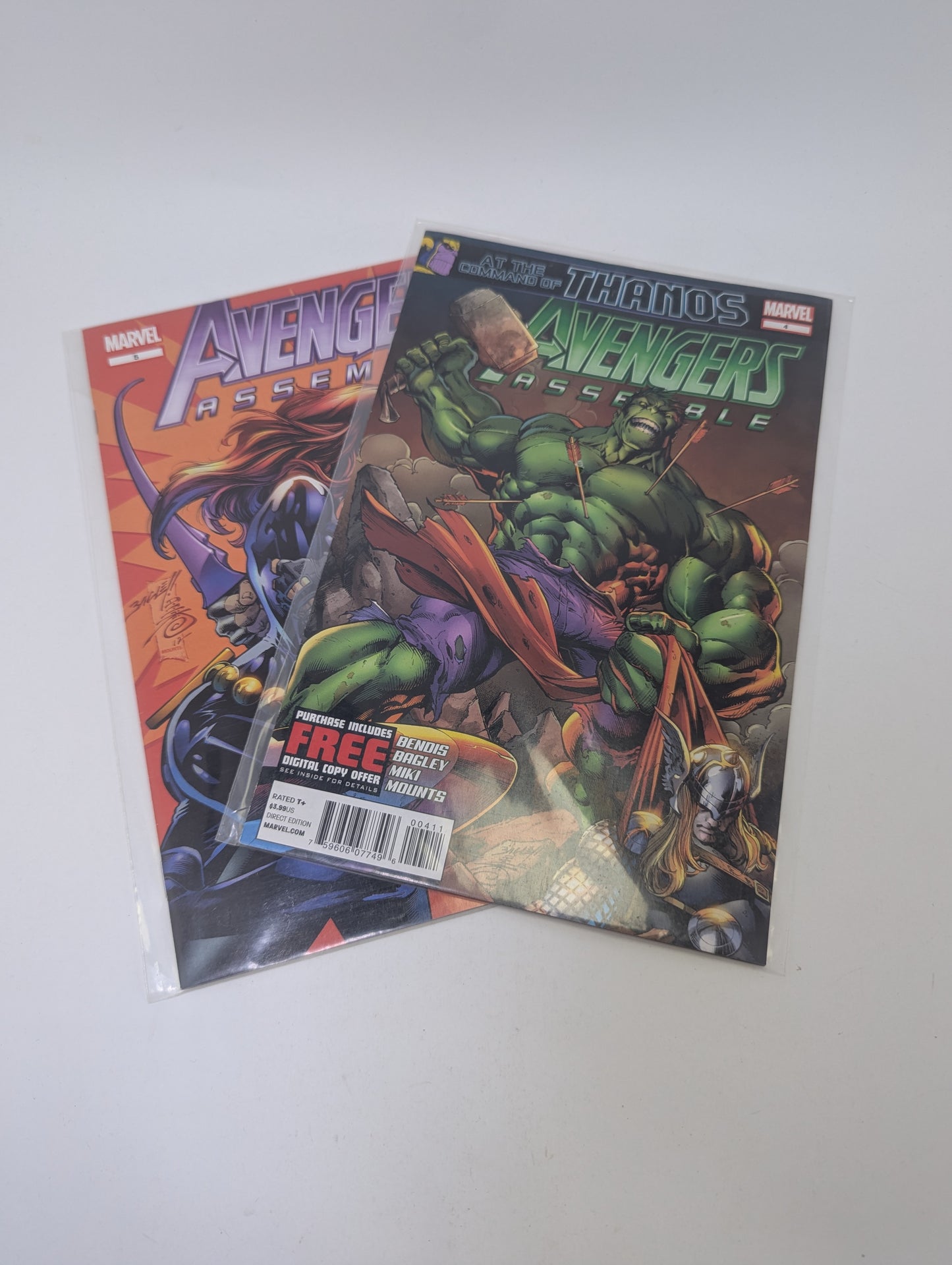 Avengers Assemble #1-5 (2012) – Komiksų rinkinys (anglų kalba)
