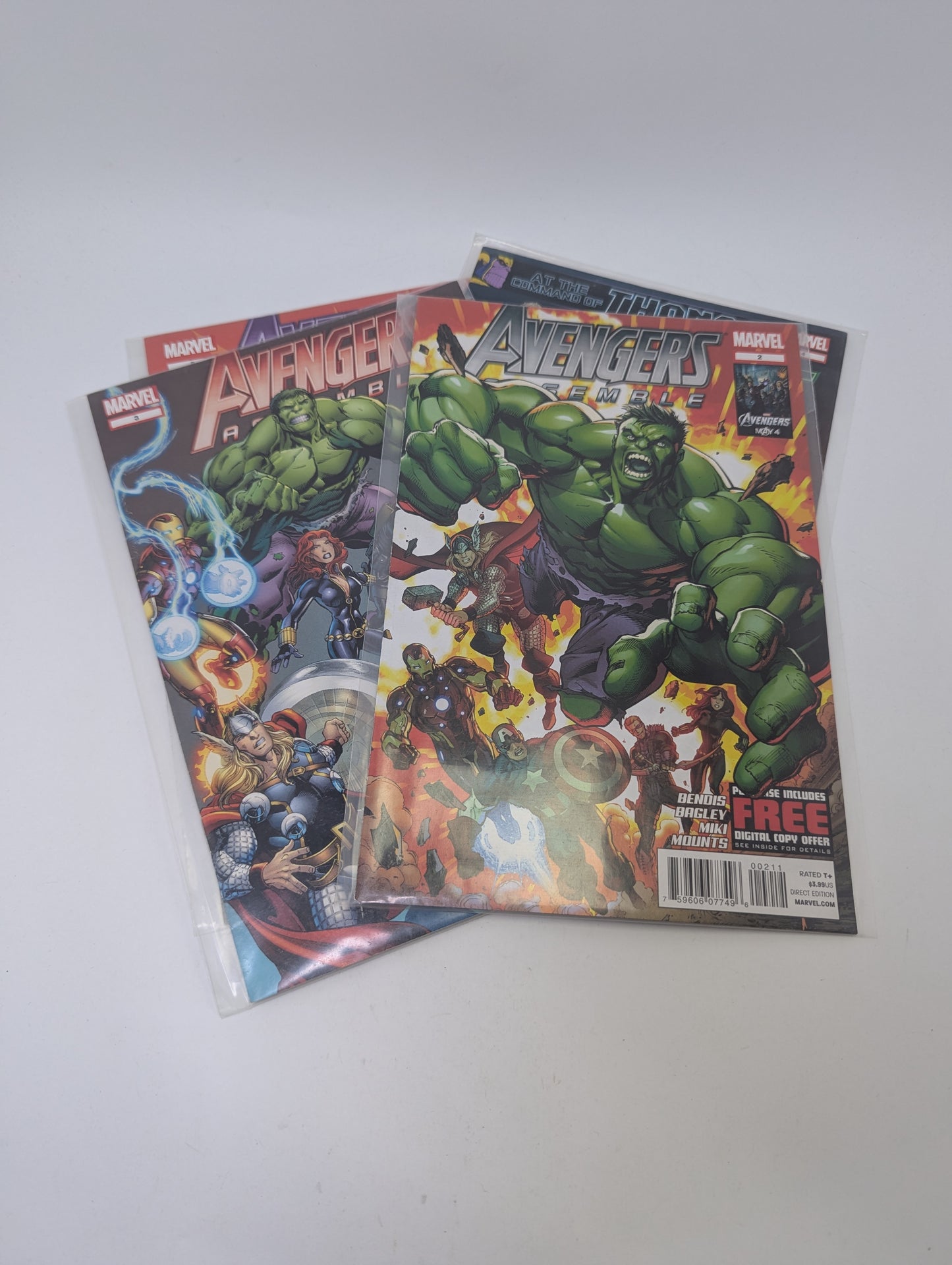Avengers Assemble #1-5 (2012) – Komiksų rinkinys (anglų kalba)