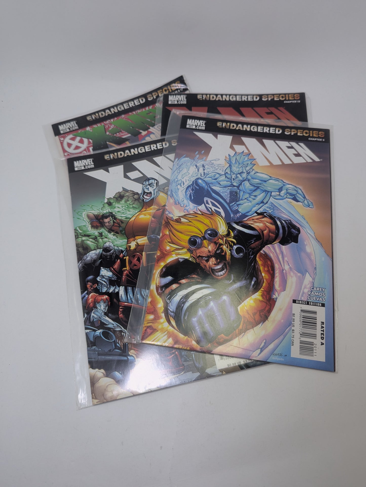 X-Men #200–204 (2007) – Komiksų rinkinys (anglų kalba)