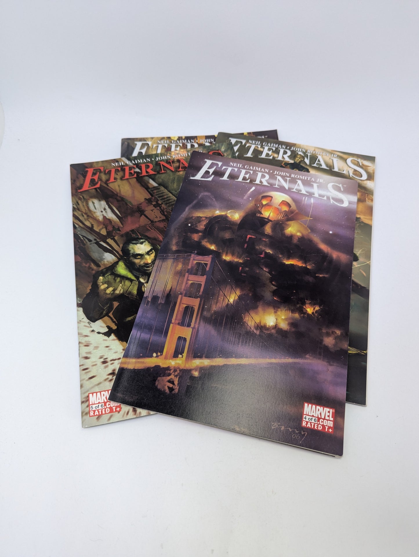 Eternals #1, 3–7 (2006) – Komiksų rinkinys (anglų kalba)