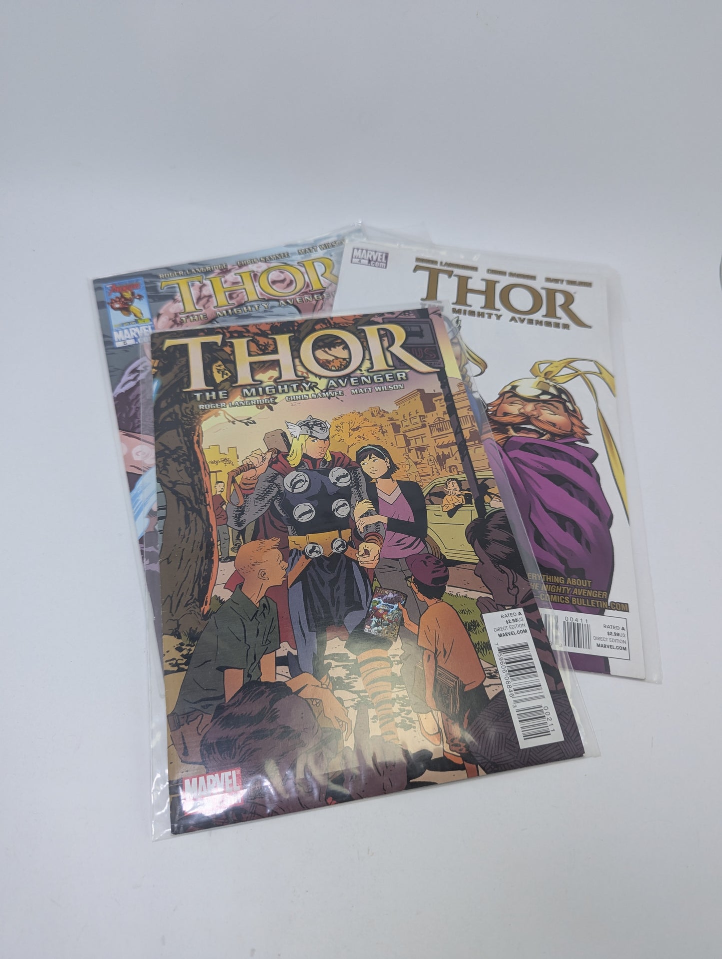 Thor: The Mighty Avenger #1–2, 4–5 (2010) – Komiksų rinkinys (anglų kalba)