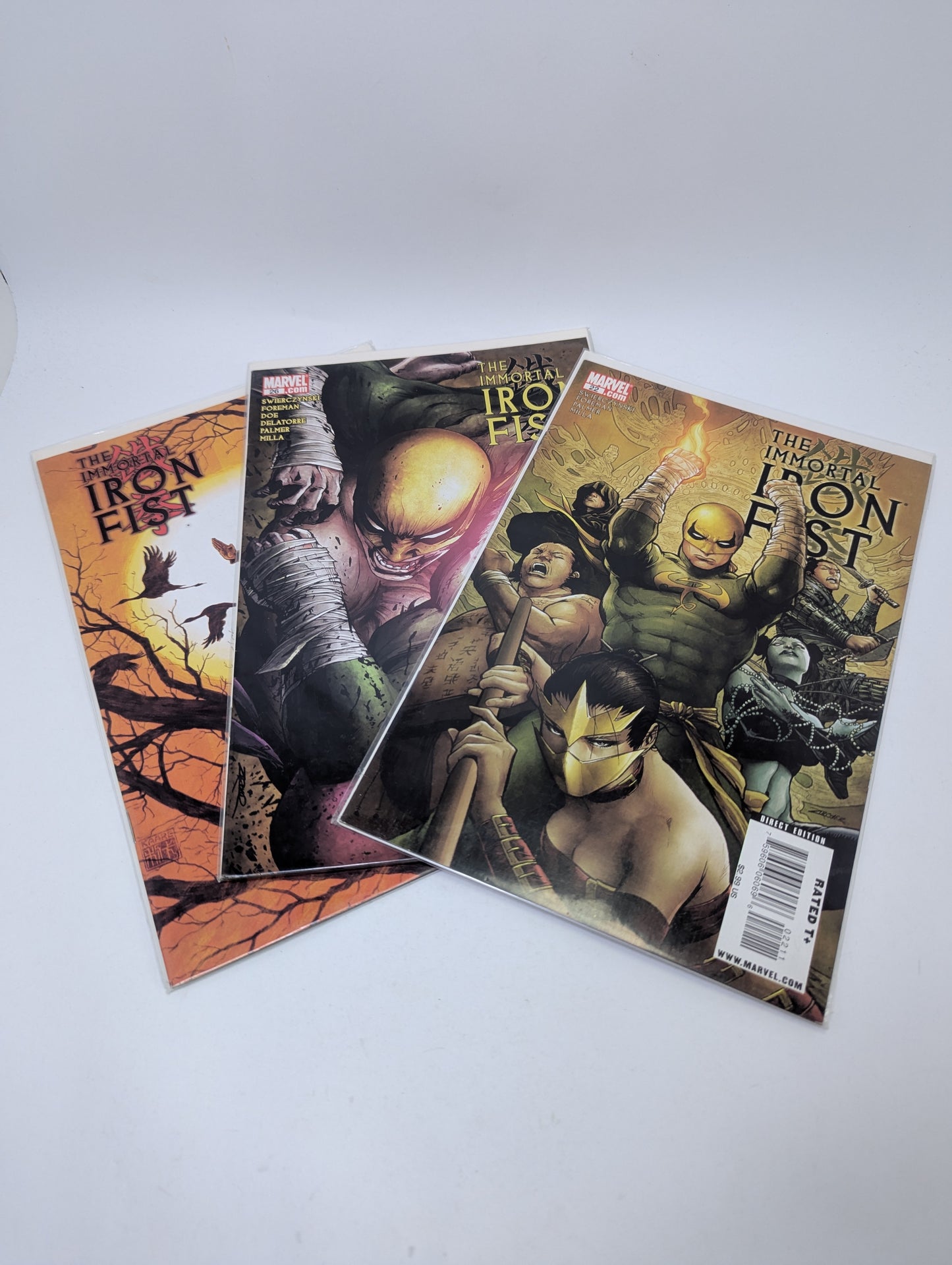 Immortal Iron Fist #1–16, 18–19, 22, 26–27 – Komiksų rinkinys (anglų kalba)